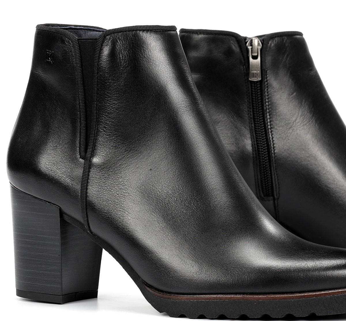 Dorking Thais D7224 bottine femme noir à talon