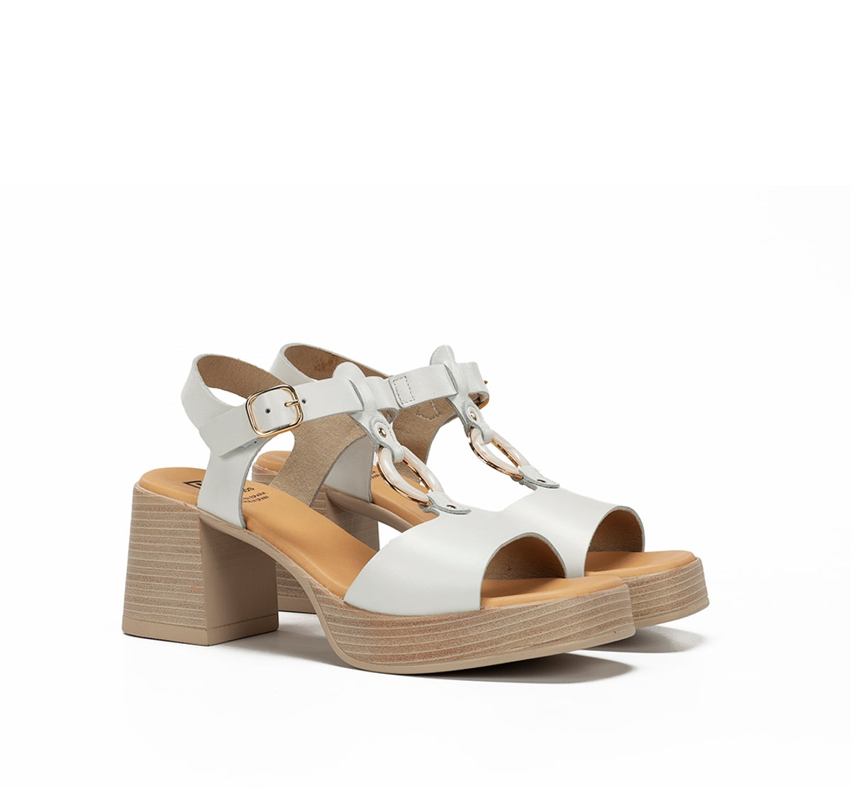 Dorking Diamond D9593 sandale femme blanche talon