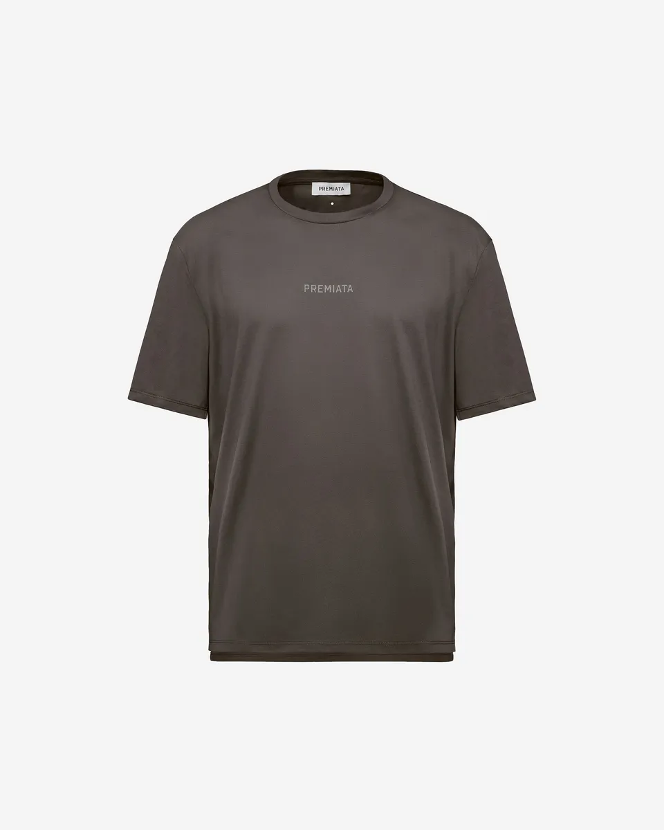 Premiata T-Shirt Logo Essential Mud t-shirt coton