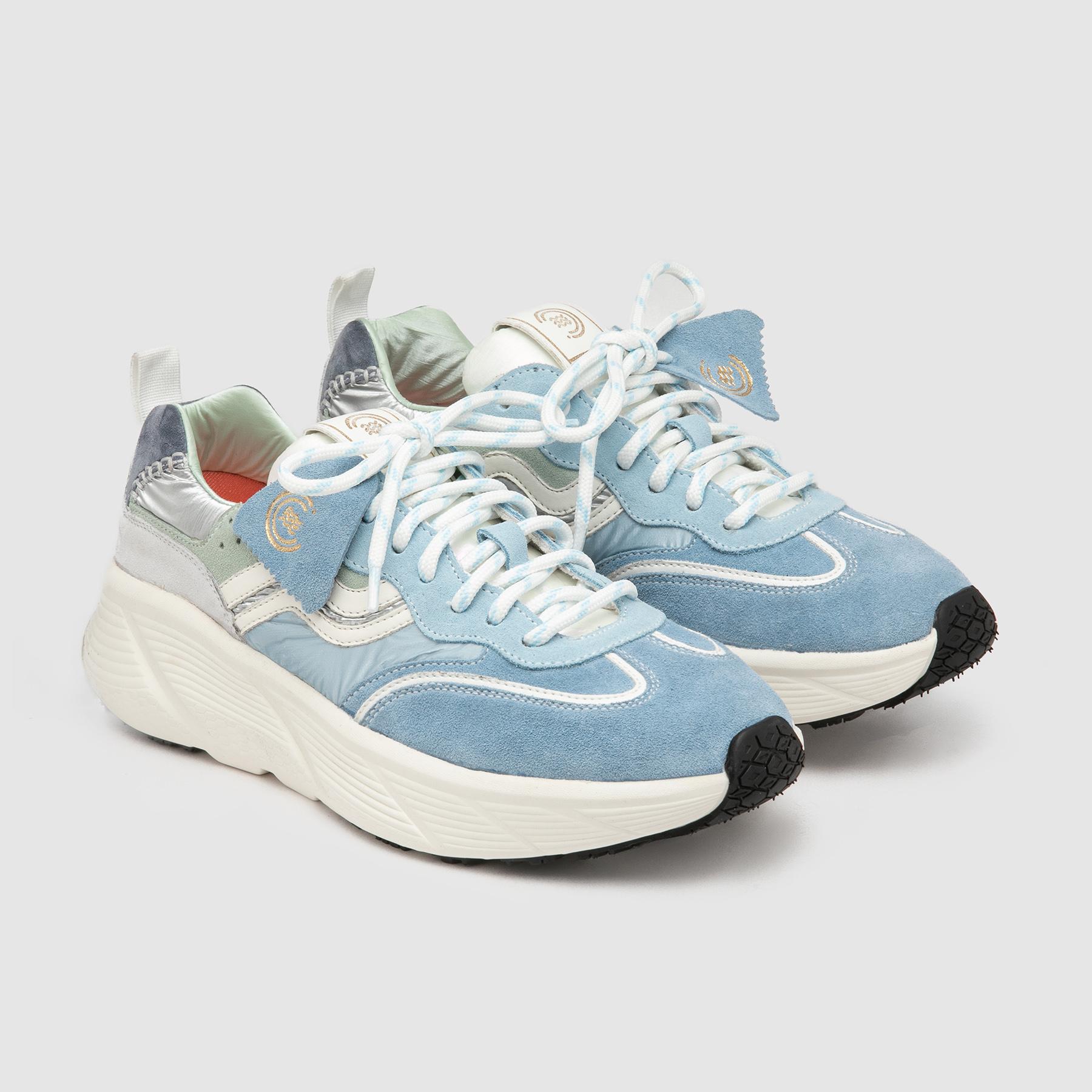 Primabase Fuji sneaker cuir lacets confort