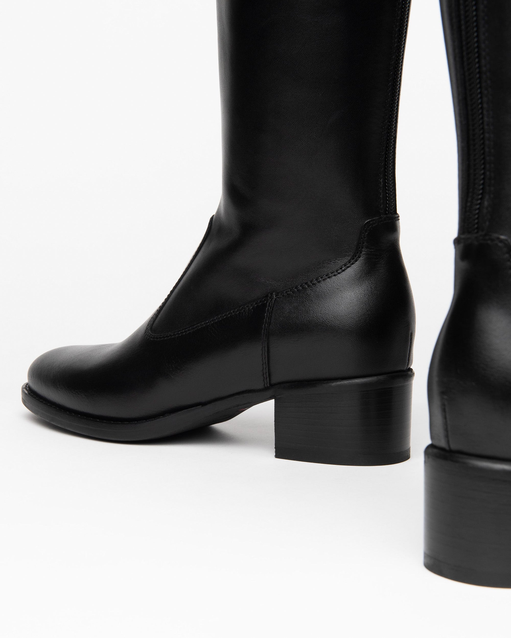 Nero Giardini Boots bottes femme cuir talon 40 mm