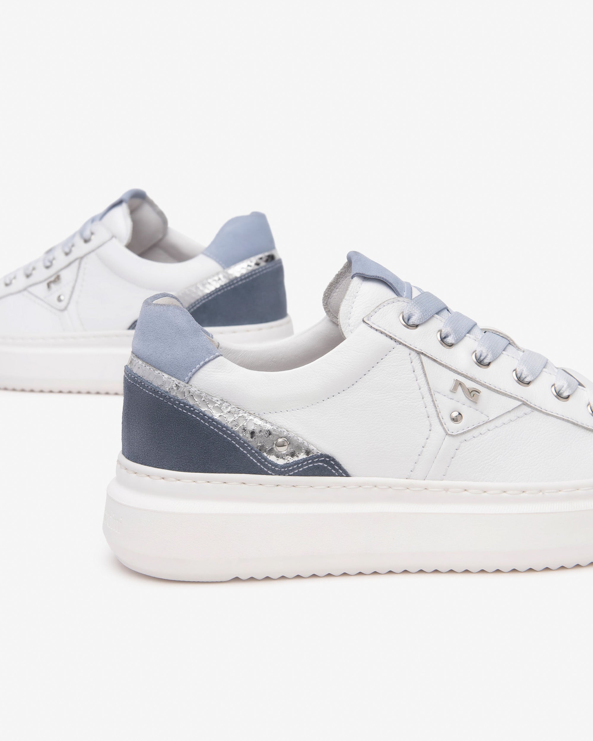 Nero Giardini Sneakers baskets cuir femme daim été