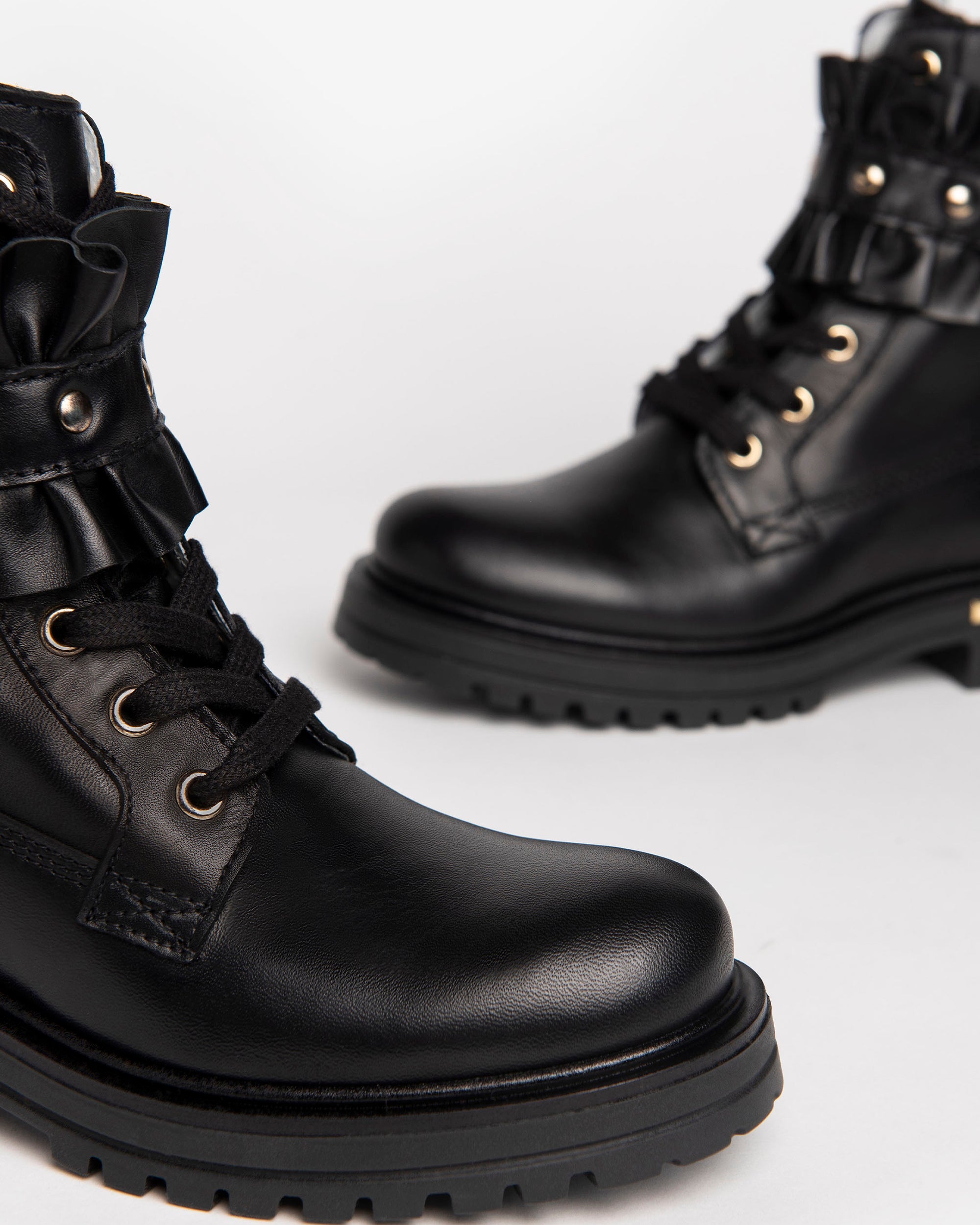 Nero Giardini Combat Boots bottines cuir fille automne hiver