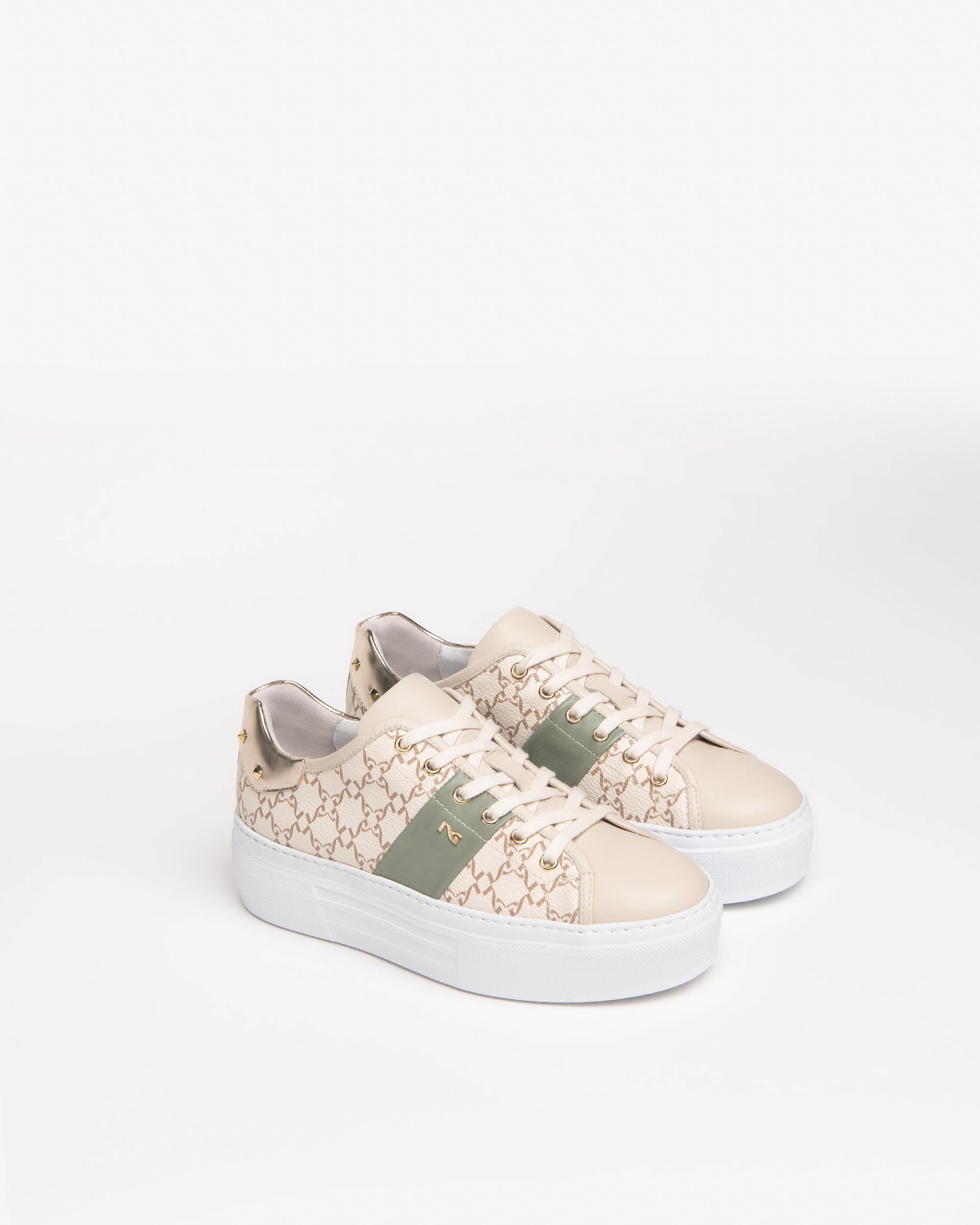 Nero Giardini Sneakers Baskets Cuir Femme Printemps Été