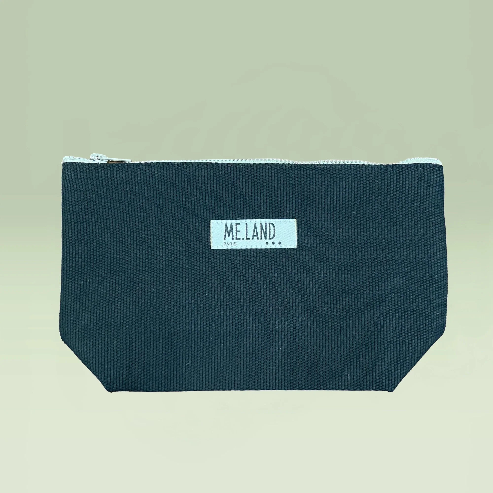 Me.Land Pochette Berlingot pochette coton upcyclé Noir