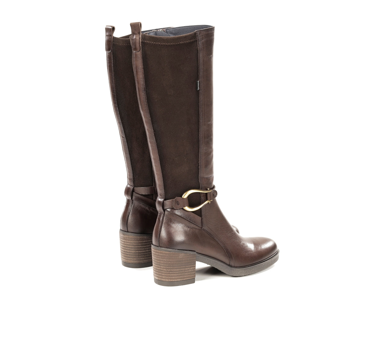 Dorking Aroma D9752 bottes femme marron cuir