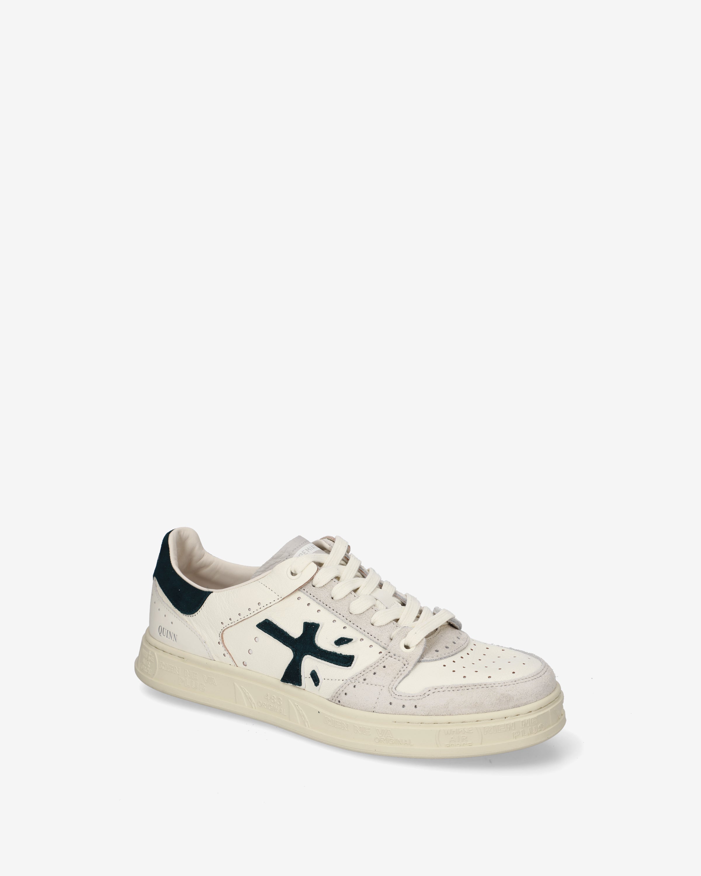 Premiata Quinn 8650 sneakers homme cuir blanc