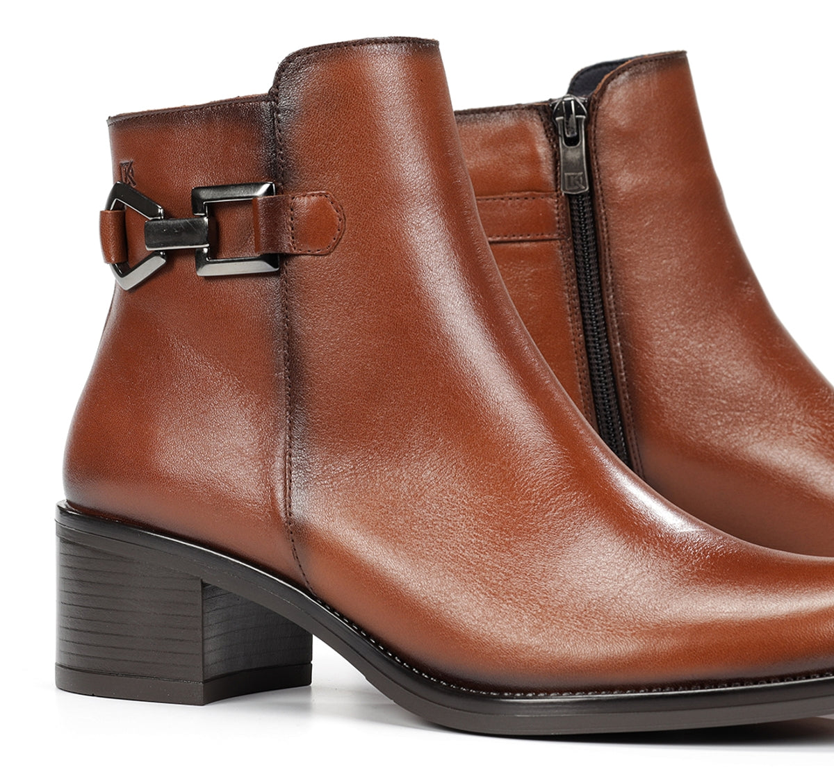 Fluchos Dorking Chiara D9347 bottine marron cuir