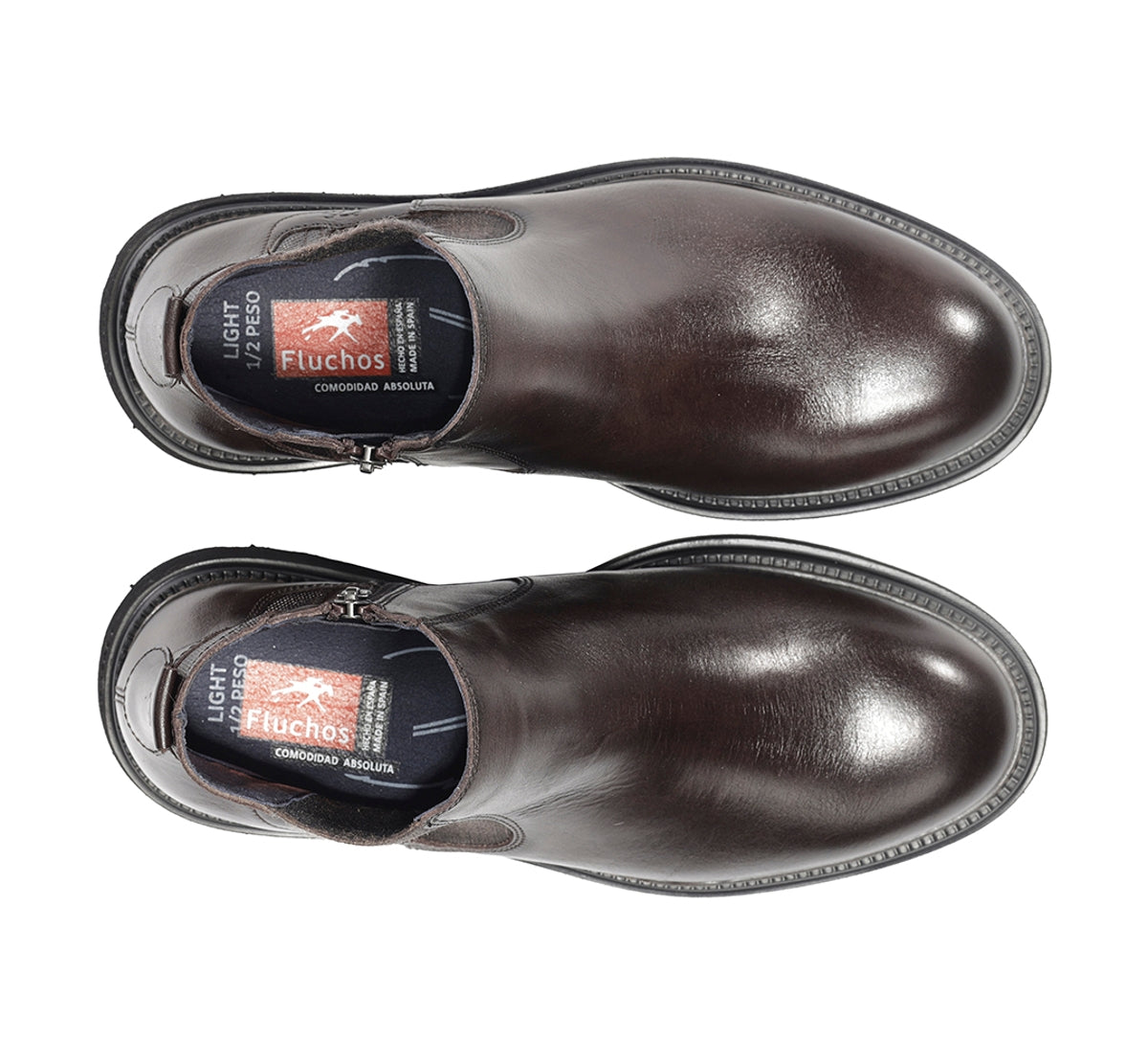 Fluchos Lincon F2057 bottine homme marron cuir confort
