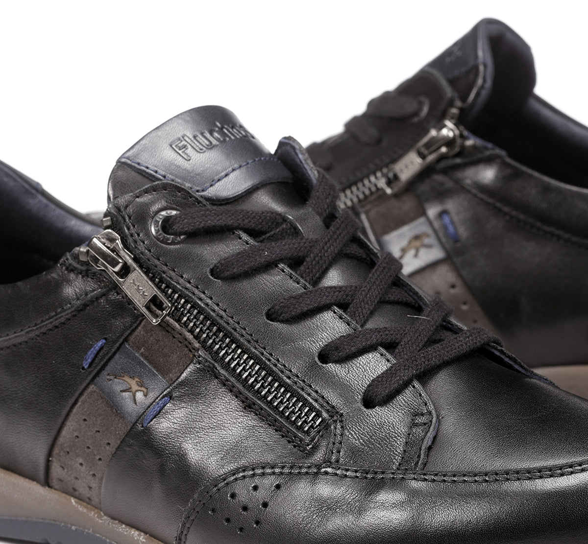Fluchos Daniel F1280 derbies homme noirs cuir lacets