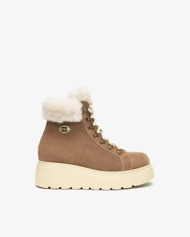 Nero Giardini Bottines Daim Femme Plateforme 55 mm