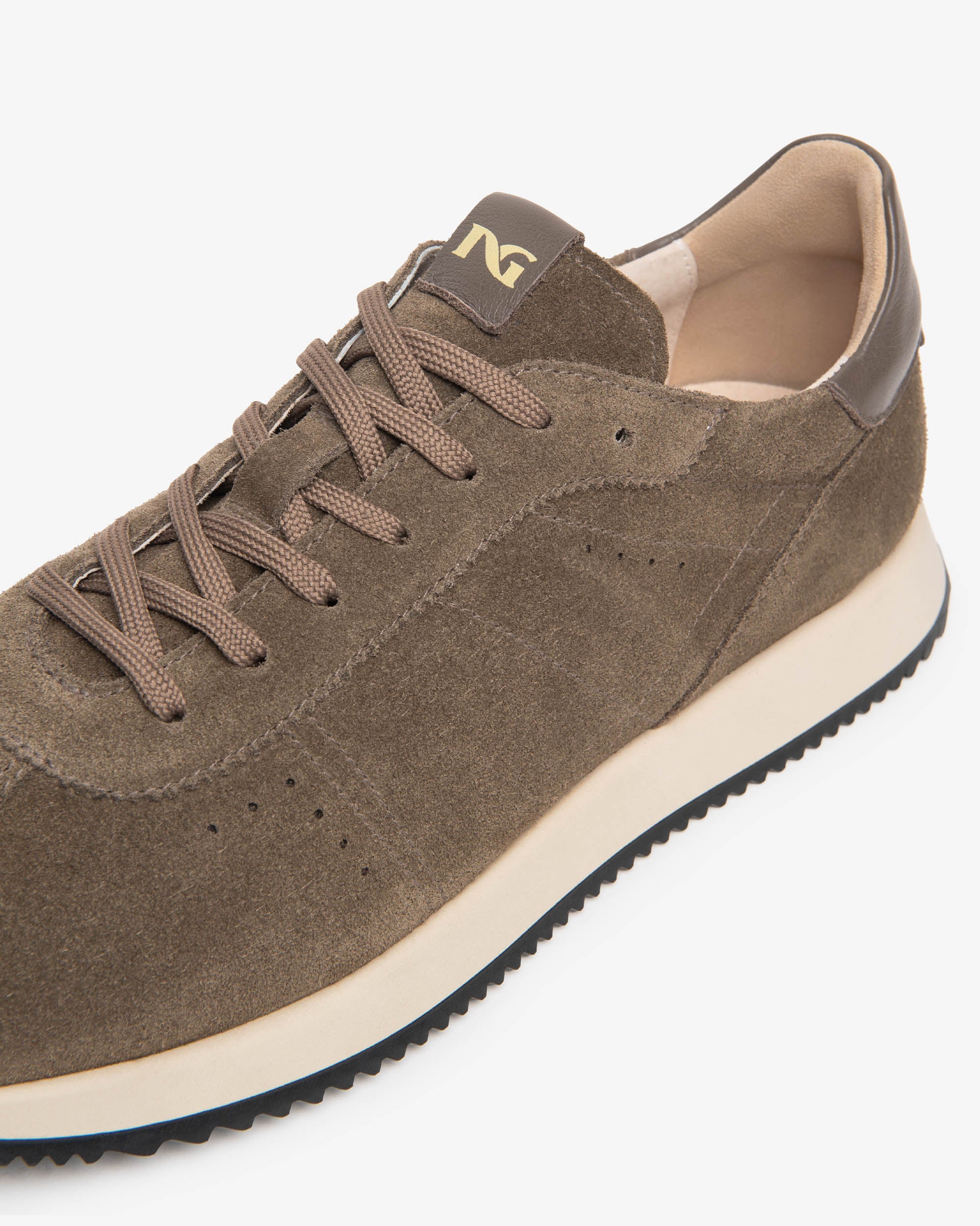 Nero Giardini Sneakers baskets daim homme cuir 42