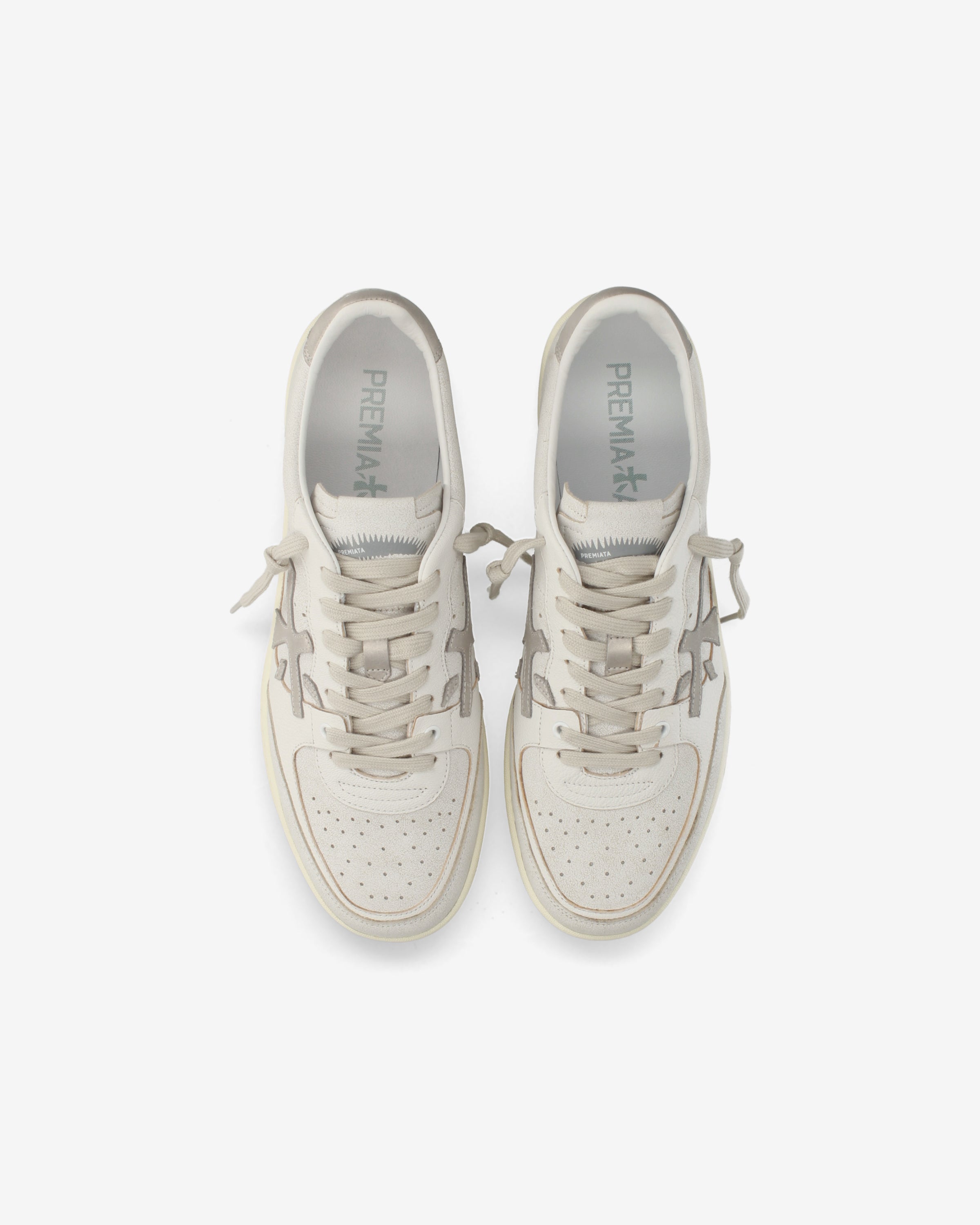 Premiata Bskt Clay 8447 baskets blanc homme cuir