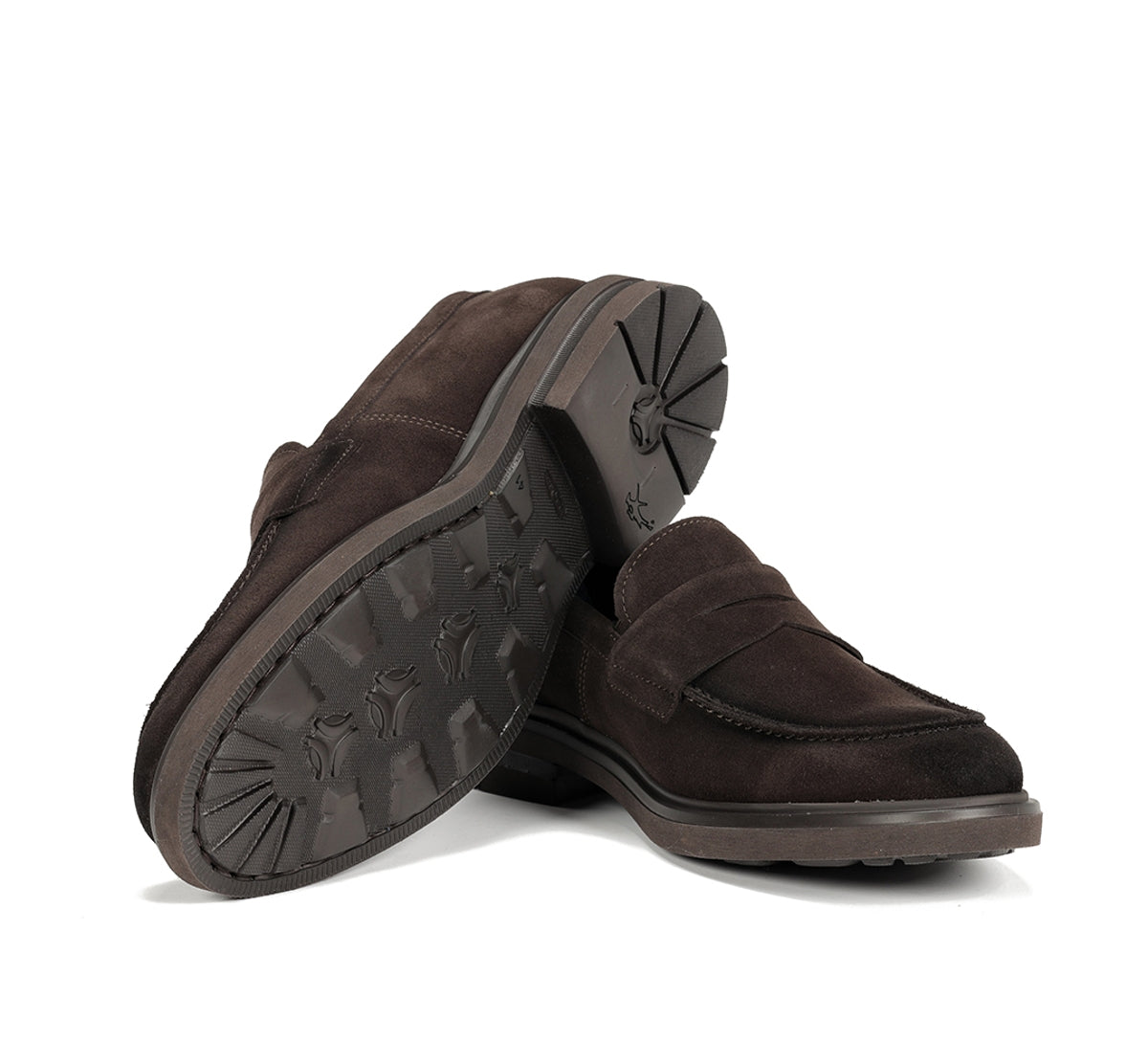 Fluchos Belgas F0633 mocassins homme marron cuir