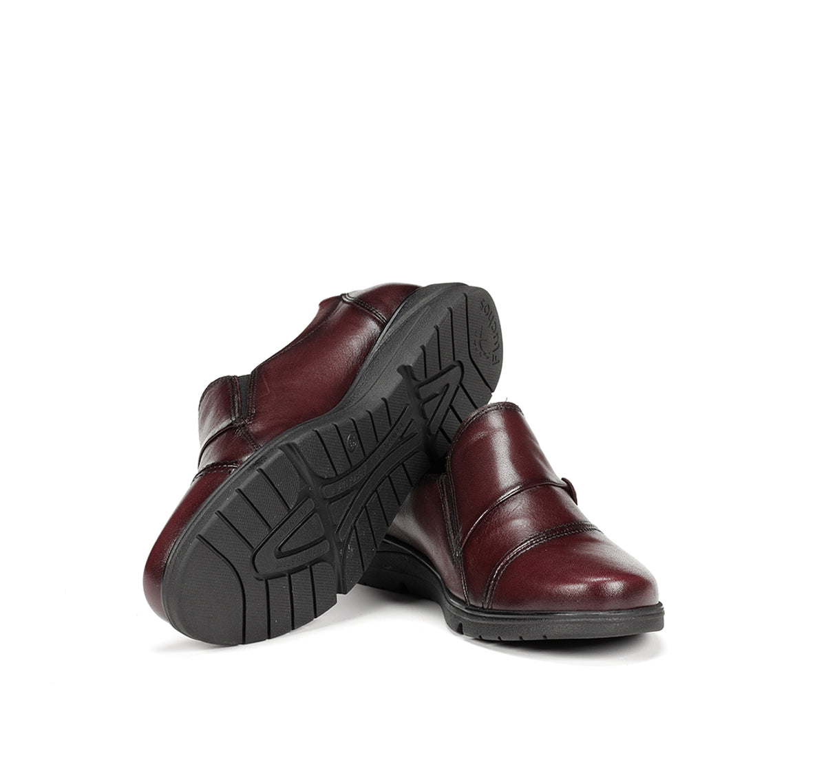 Fluchos Styll F1567 chaussures bordeaux femme cuir