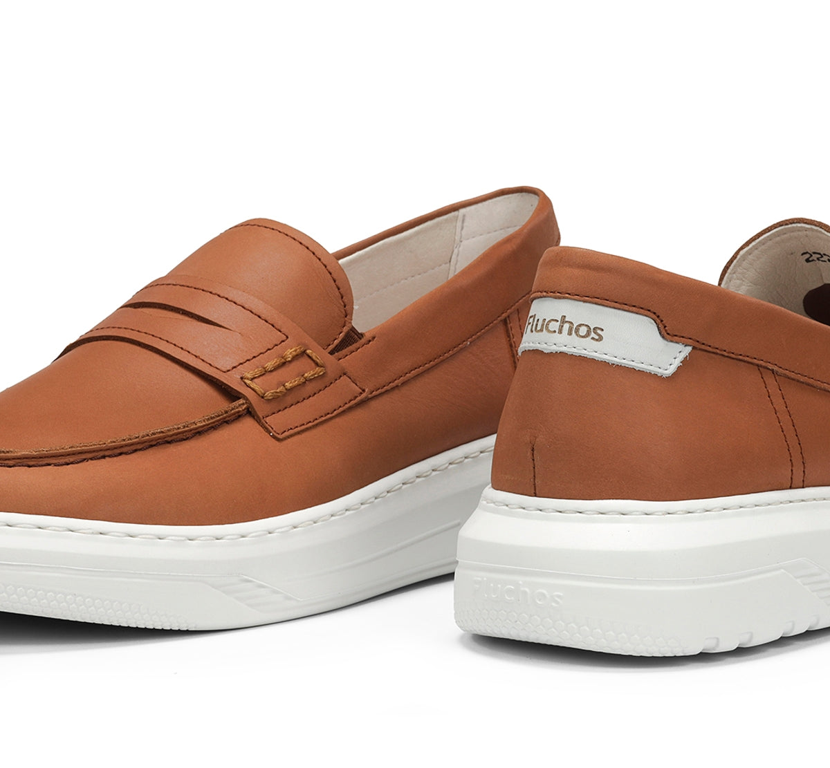 Fluchos Boston F2224 Mocassin Marron Homme Léger