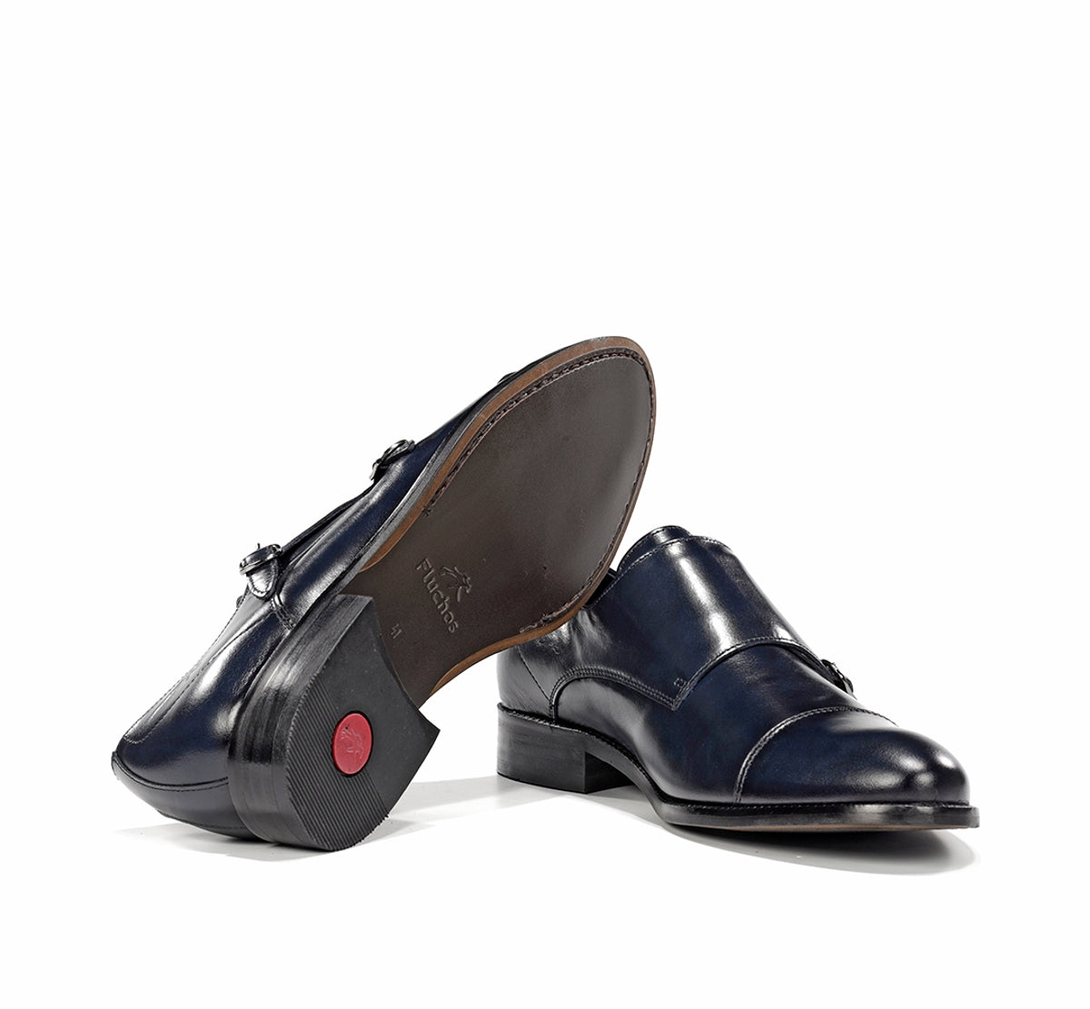 Fluchos Zapatos Robert F2163 chaussures ville bleues
