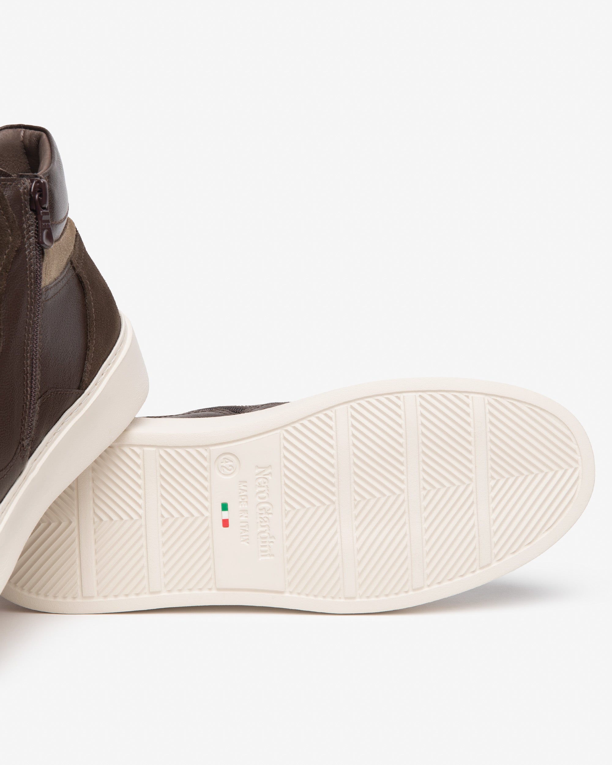 Nero Giardini Sneakers baskets montantes cuir homme