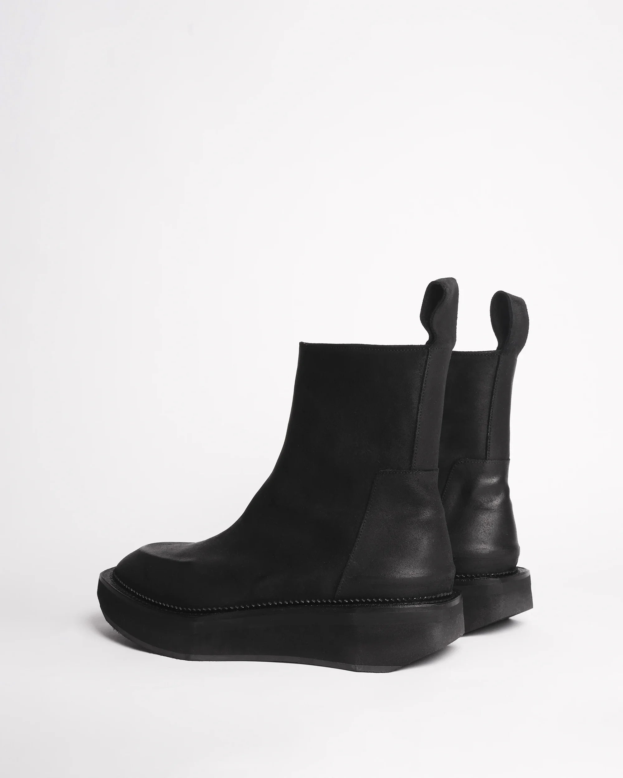 Premiata 002 boots homme cuir bout carré