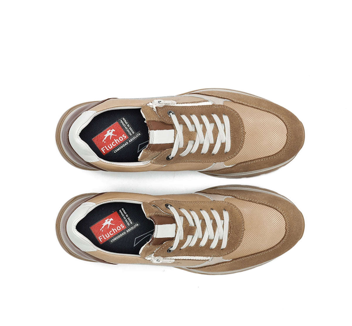 Fluchos Louis F2191 basket homme marron cuir