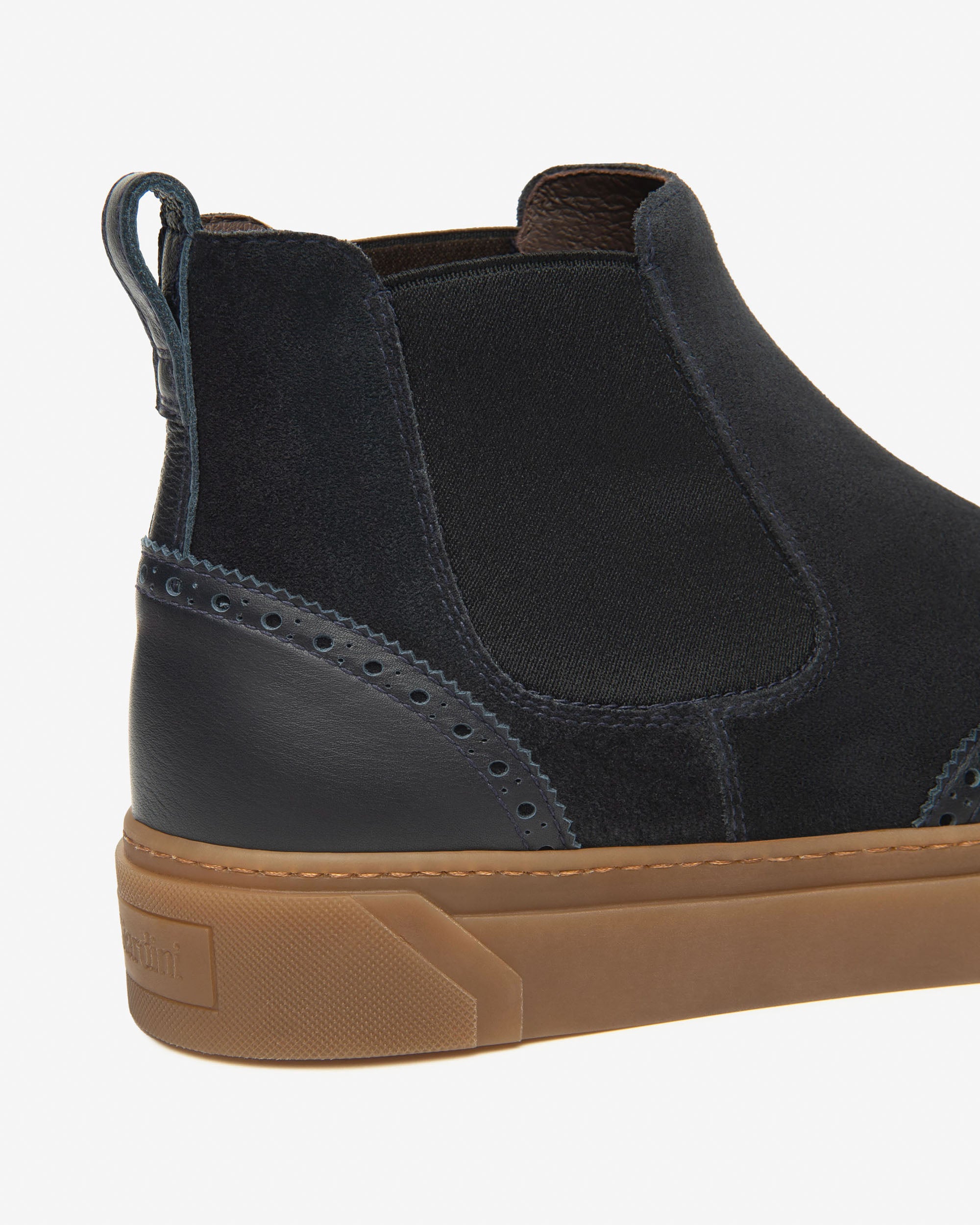 Nero Giardini Chelsea Boots cuir homme daim