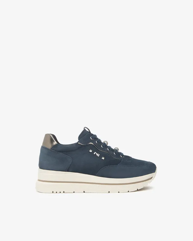 Nero Giardini Sneakers baskets femme daim technique