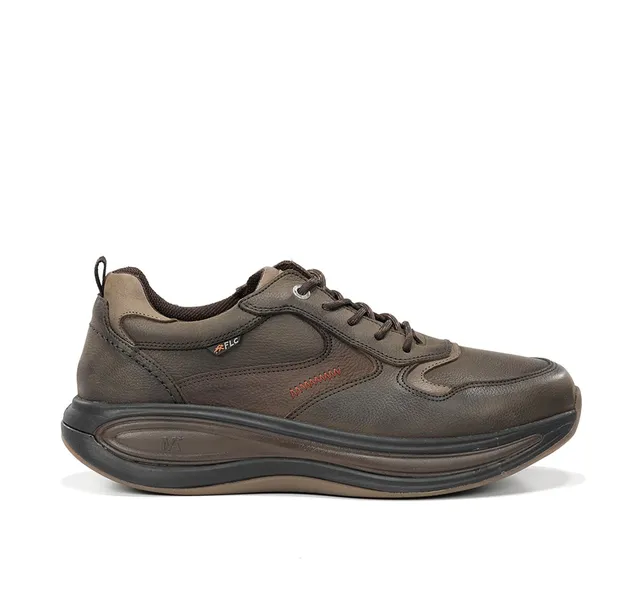 Fluchos Showstep F2567 baskets homme vert lacets confort