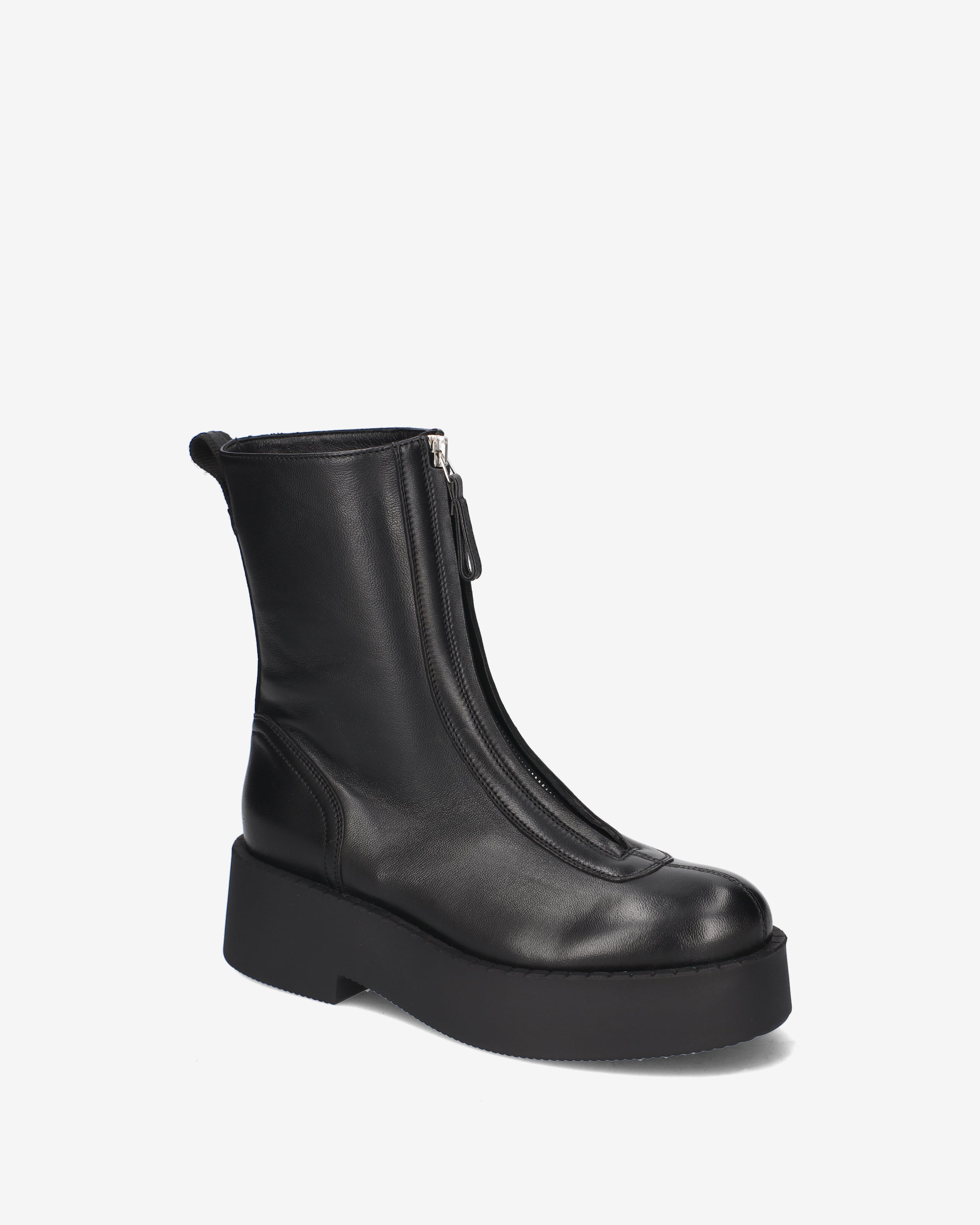 Premiata Boots Black Leather Boots bottines noir cuir