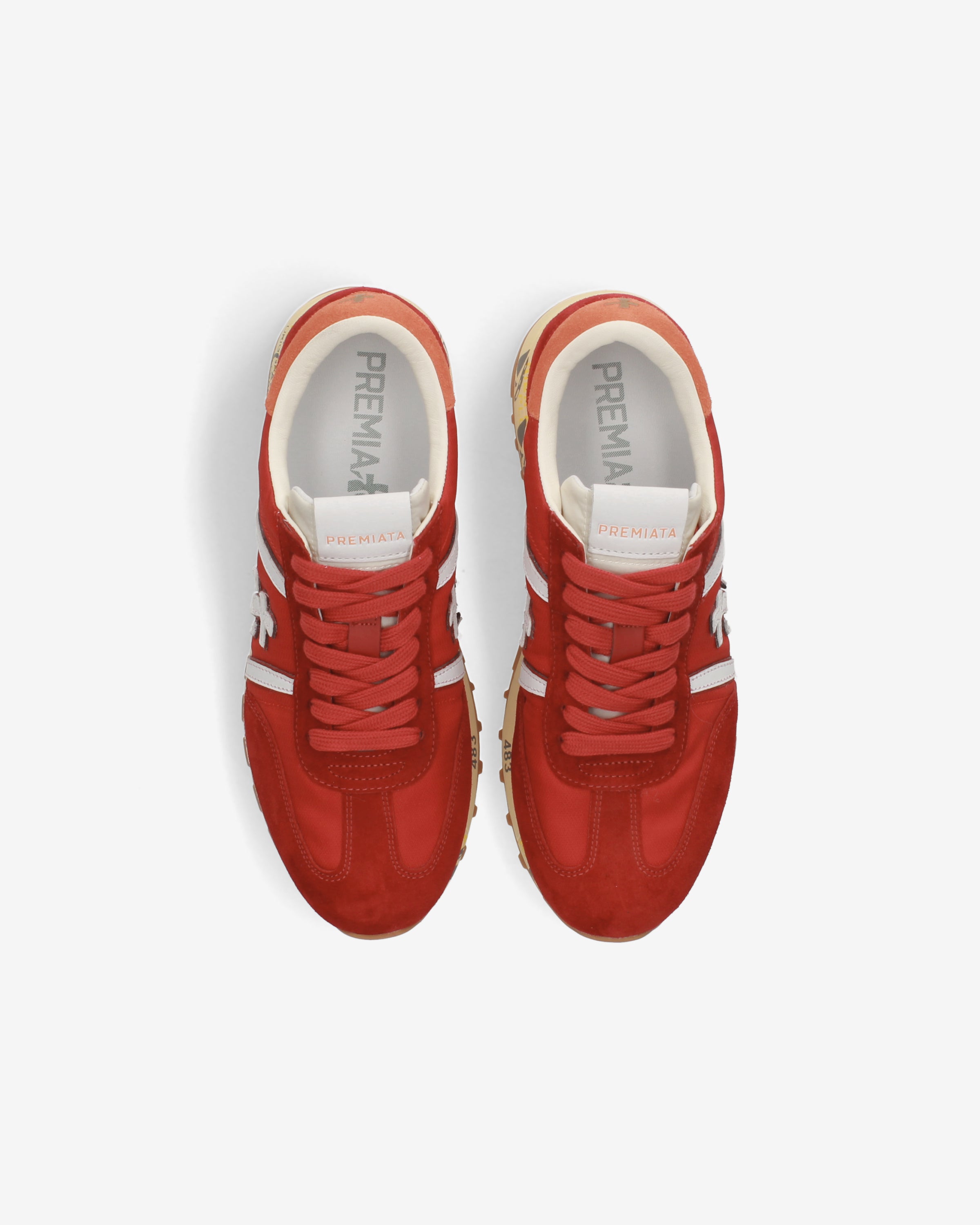 Premiata Lucyd 0.1 8142 baskets rouge femme