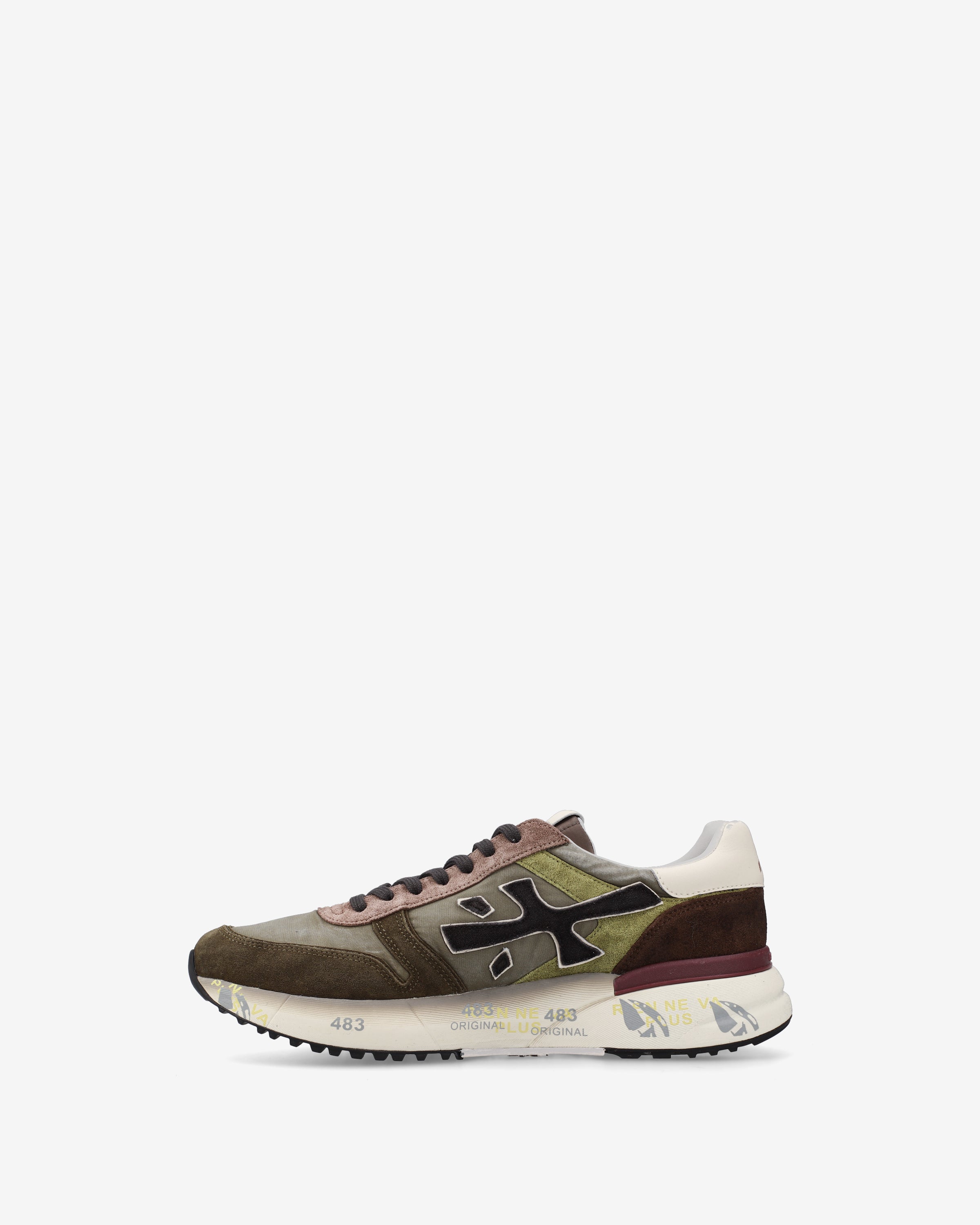 Premiata Mick 7717 Sneaker olive homme pointure 42 cuir