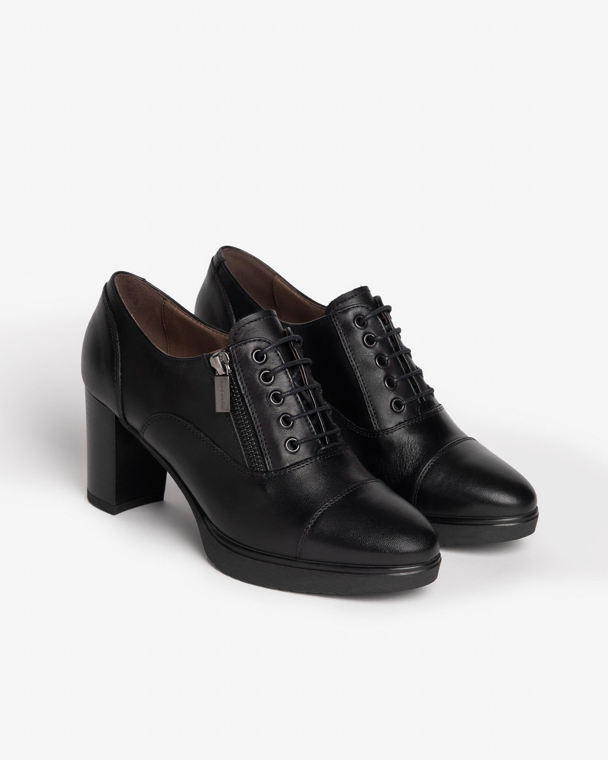Nero Giardini Tie-up derbies femme cuir hiver