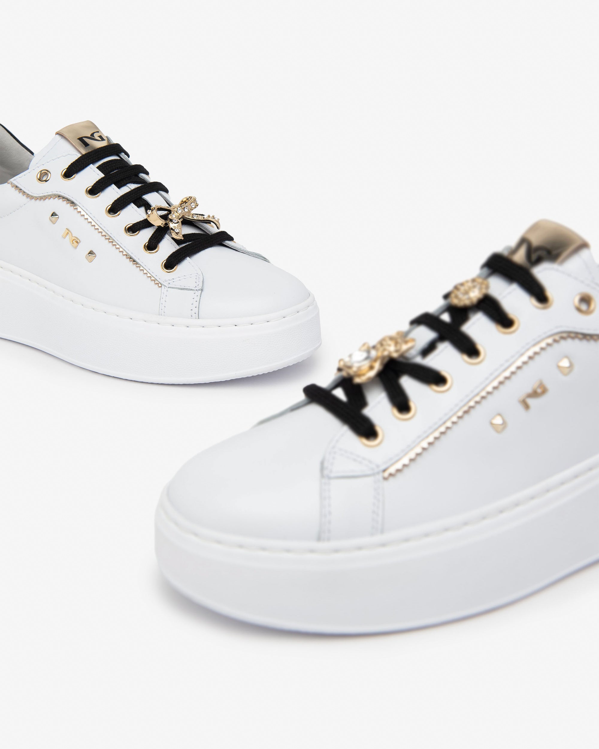 Nero Giardini Sneakers baskets cuir femme hiver