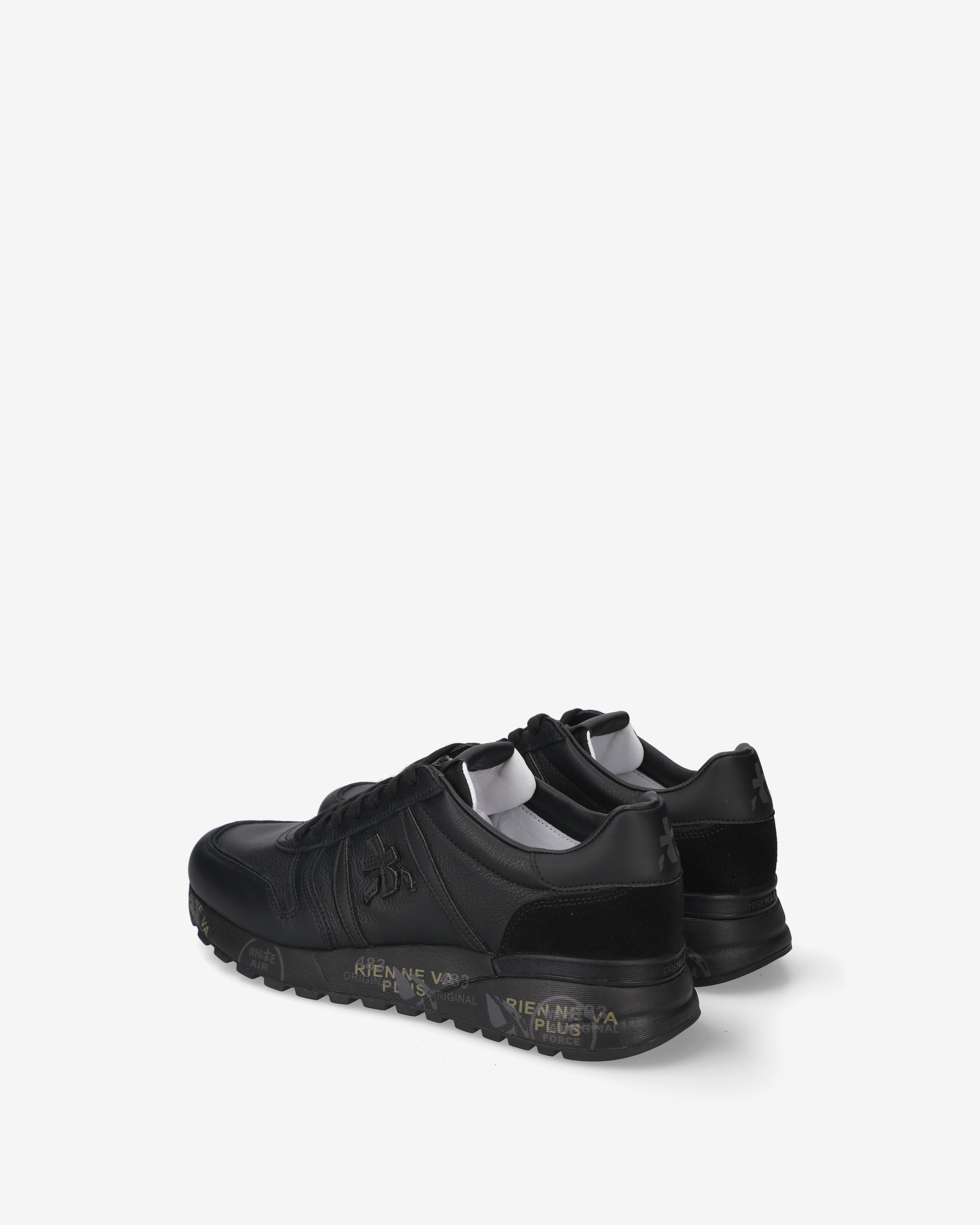 Premiata Lander 8659 Sneakers Homme Cuir Noir