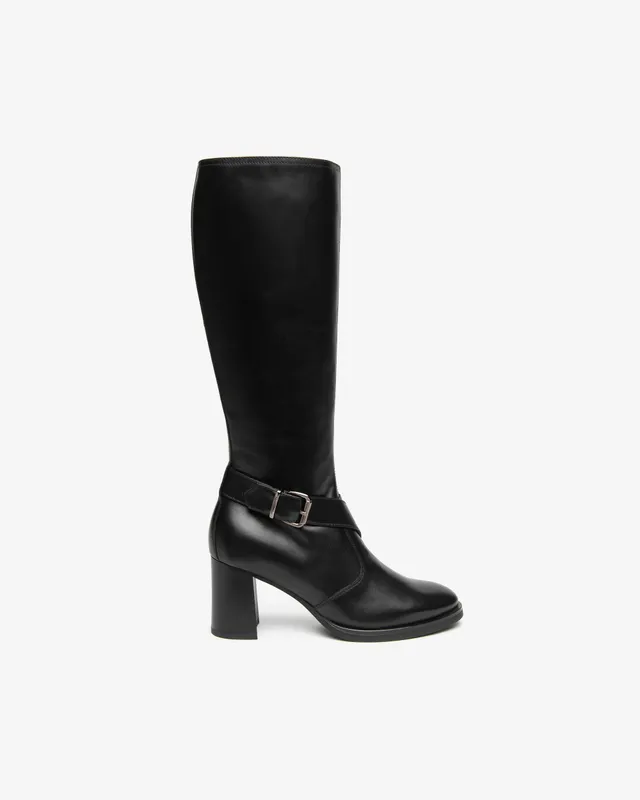 Nero Giardini Boots bottes cuir femme talon 75