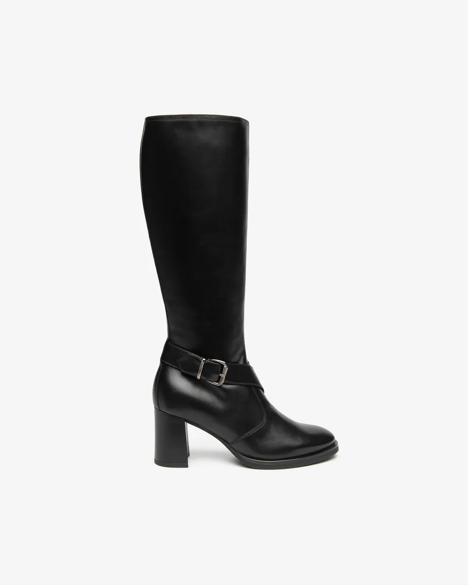 Nero Giardini Boots bottes cuir femme talon 75