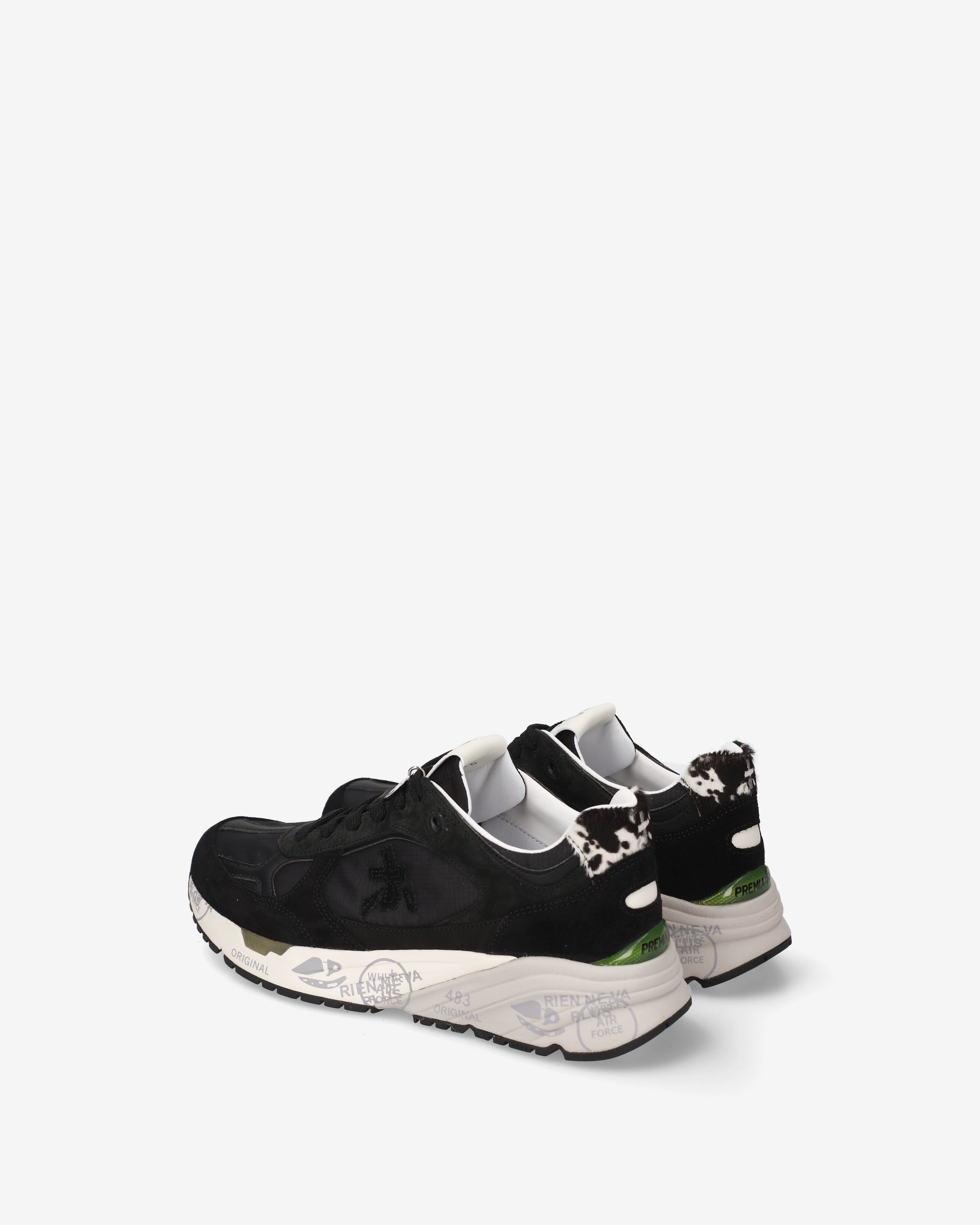 Premiata Mased 8512 sneakers femme daim noir