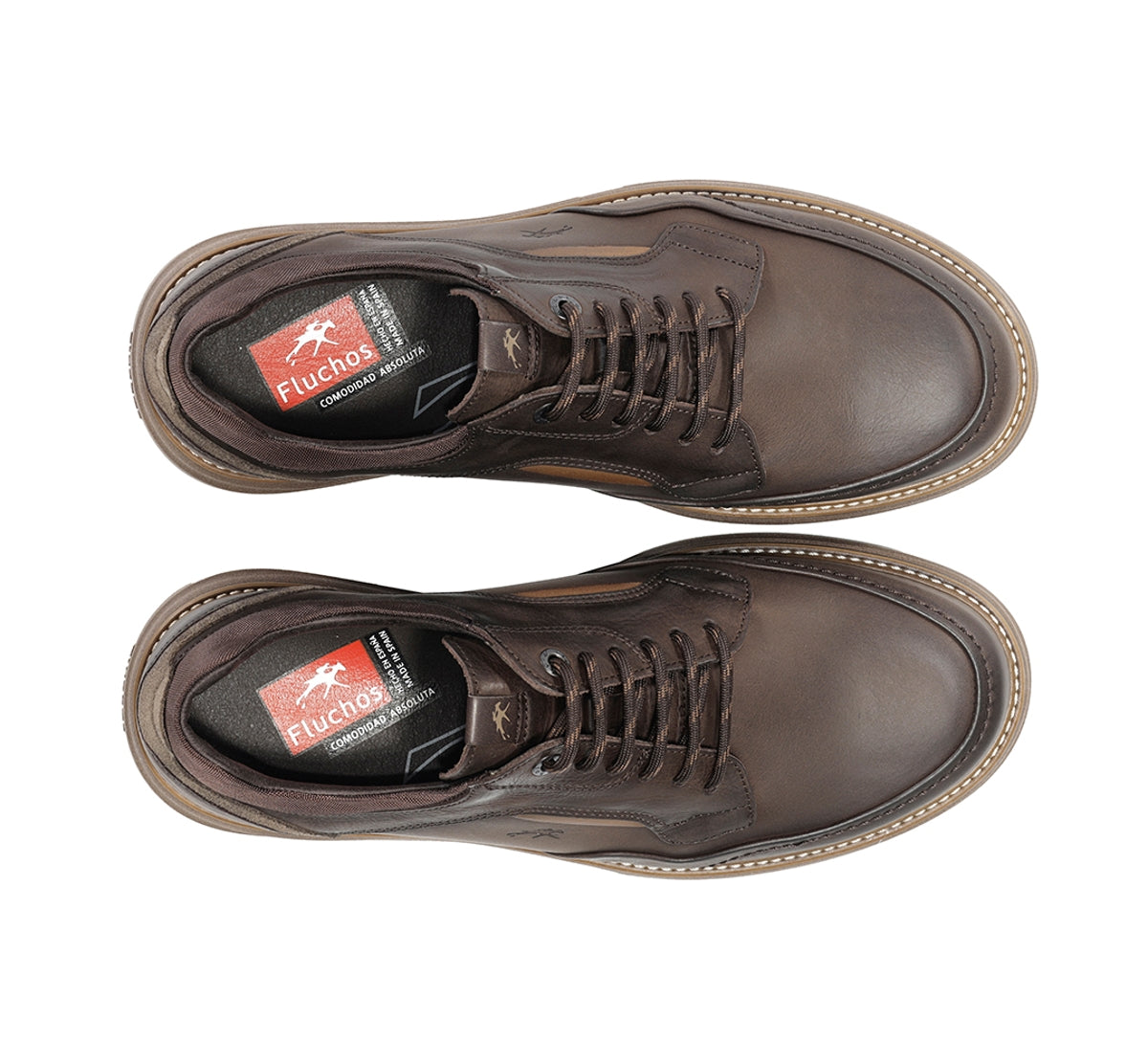 Fluchos Dalton F2509 chaussure homme marron cuir