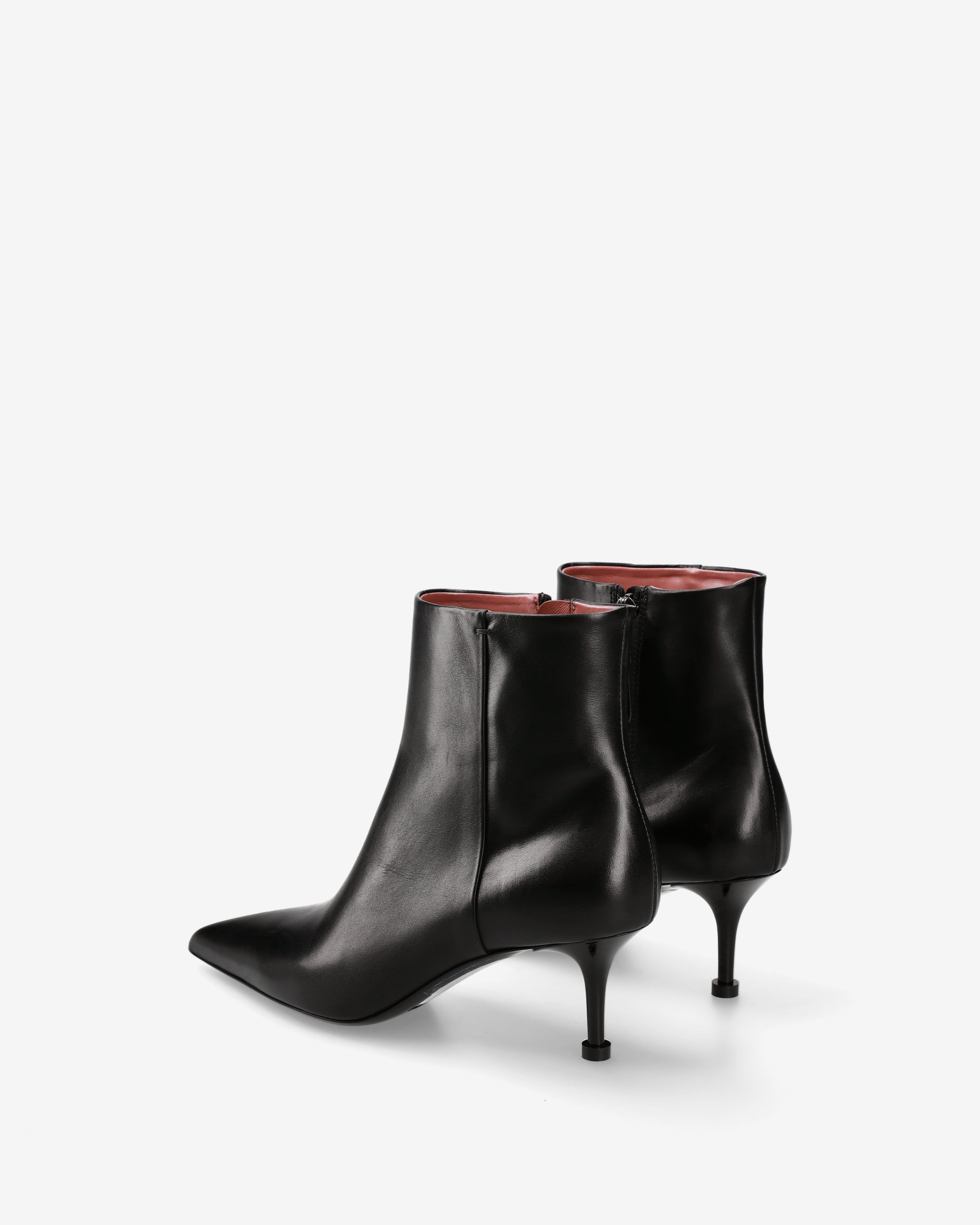 Premiata Boots bottines femme noir cuir talon 65 mm