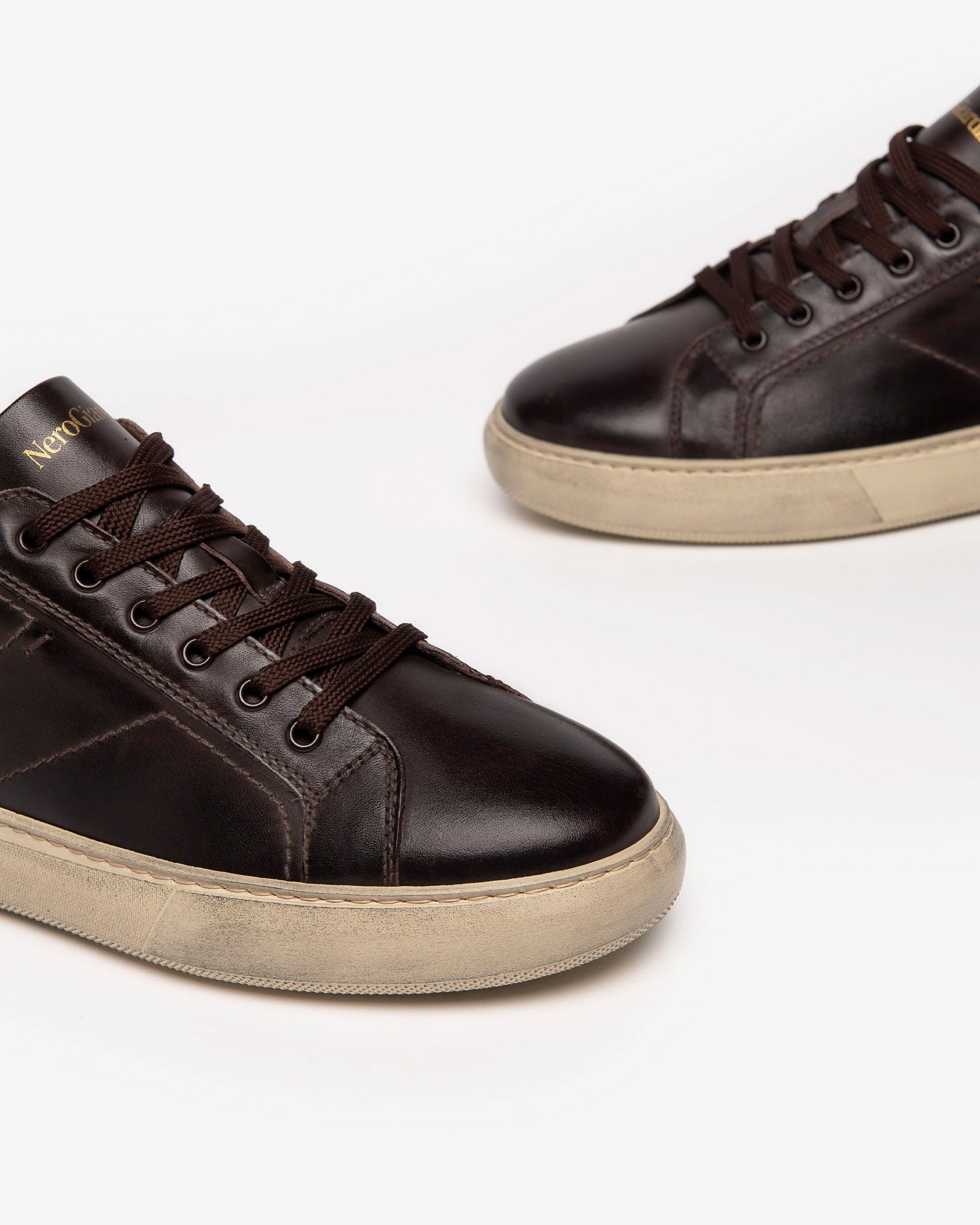 Nero Giardini Sneakers baskets homme cuir sport 39-46
