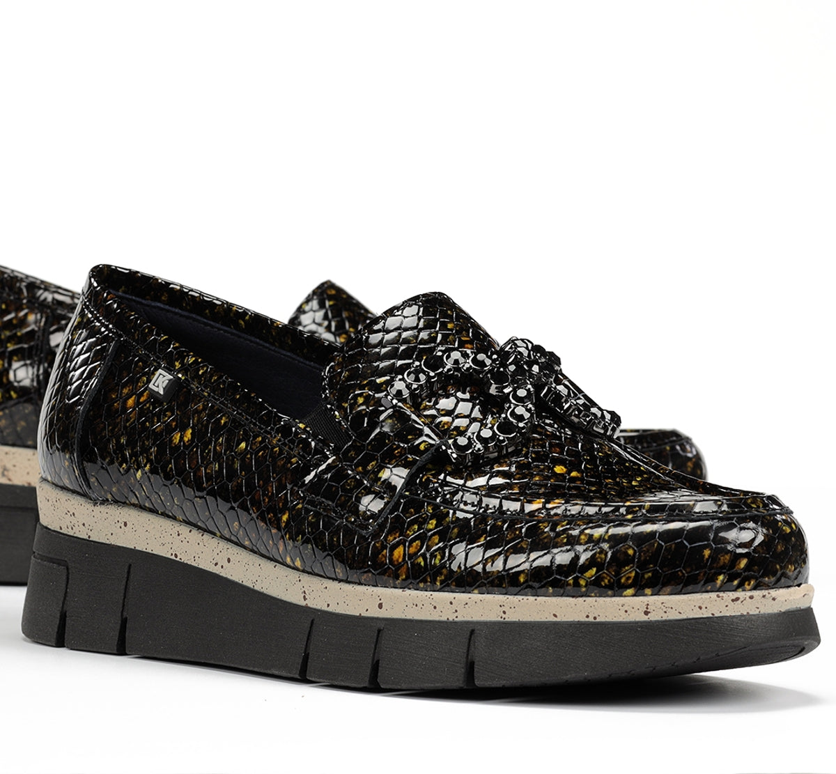 Dorking by Fluchos India D9325 mocassin femme marron