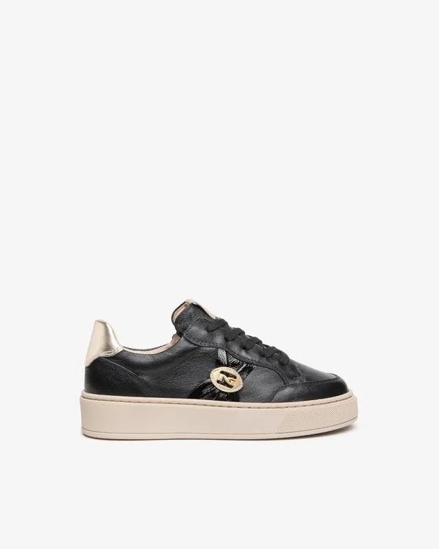 Nero Giardini Sneakers baskets cuir fille bijou