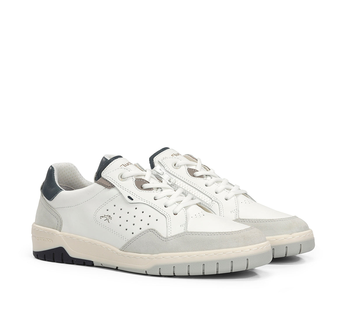 Fluchos Roger F2153 basket gris cuir