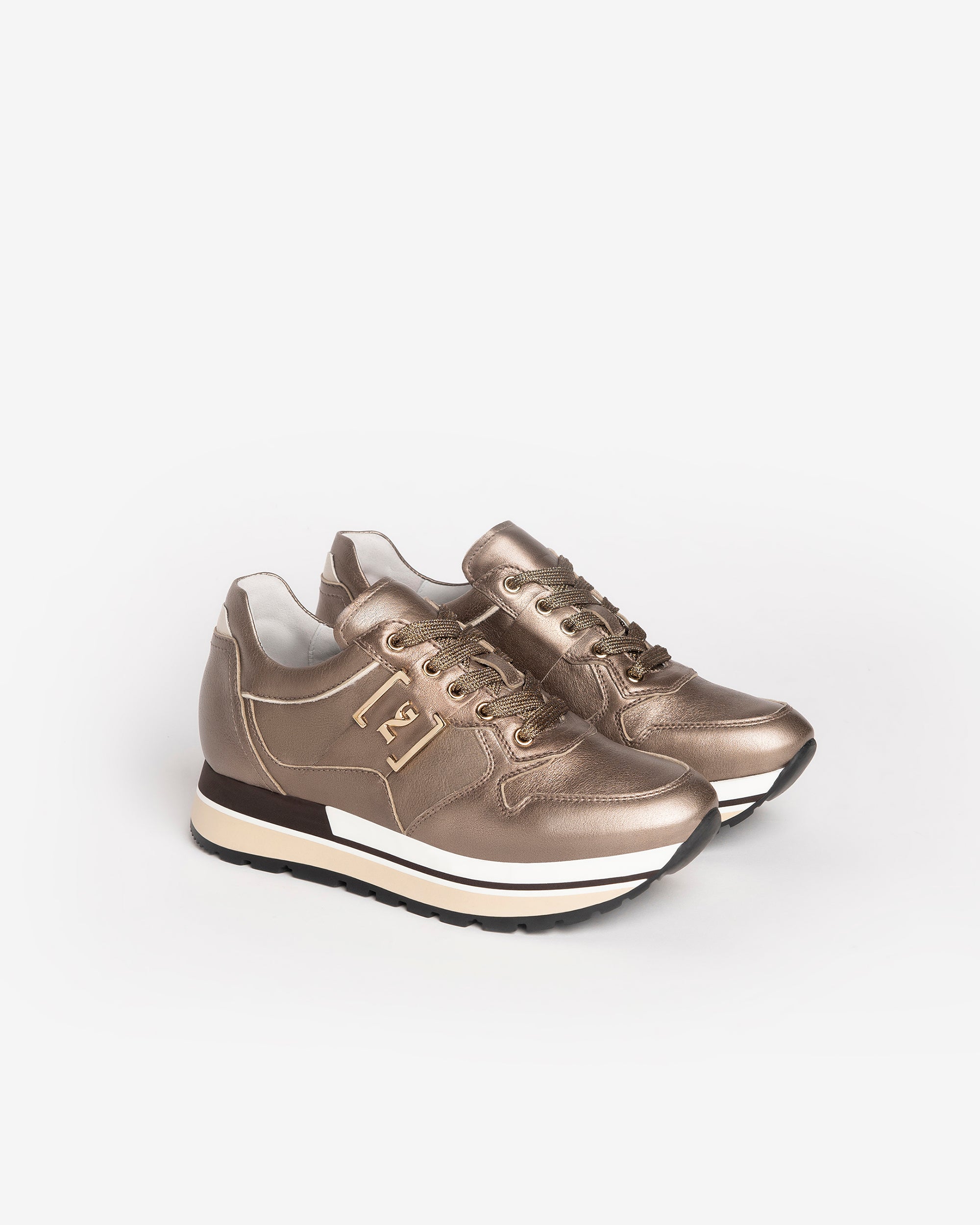 Nero Giardini Sneakers baskets cuir femme
