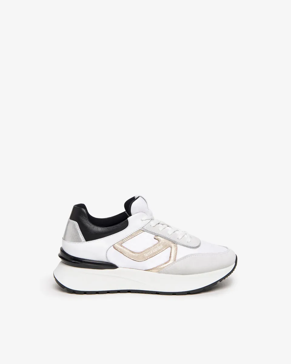 Nero Giardini Sneakers Baskets Cuir Femme 35-41