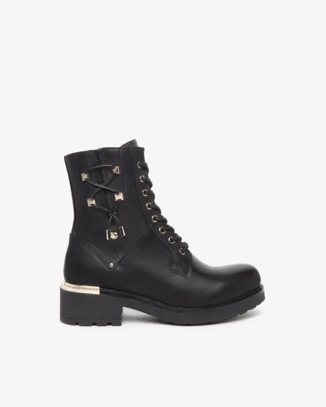 Nero Giardini Combat Boots rangers femme cuir 38