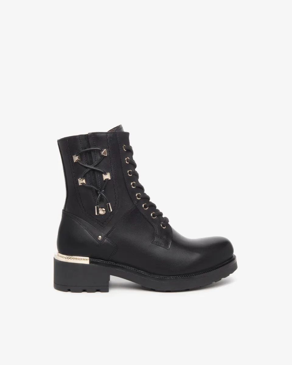 Nero Giardini Combat Boots rangers femme cuir 38