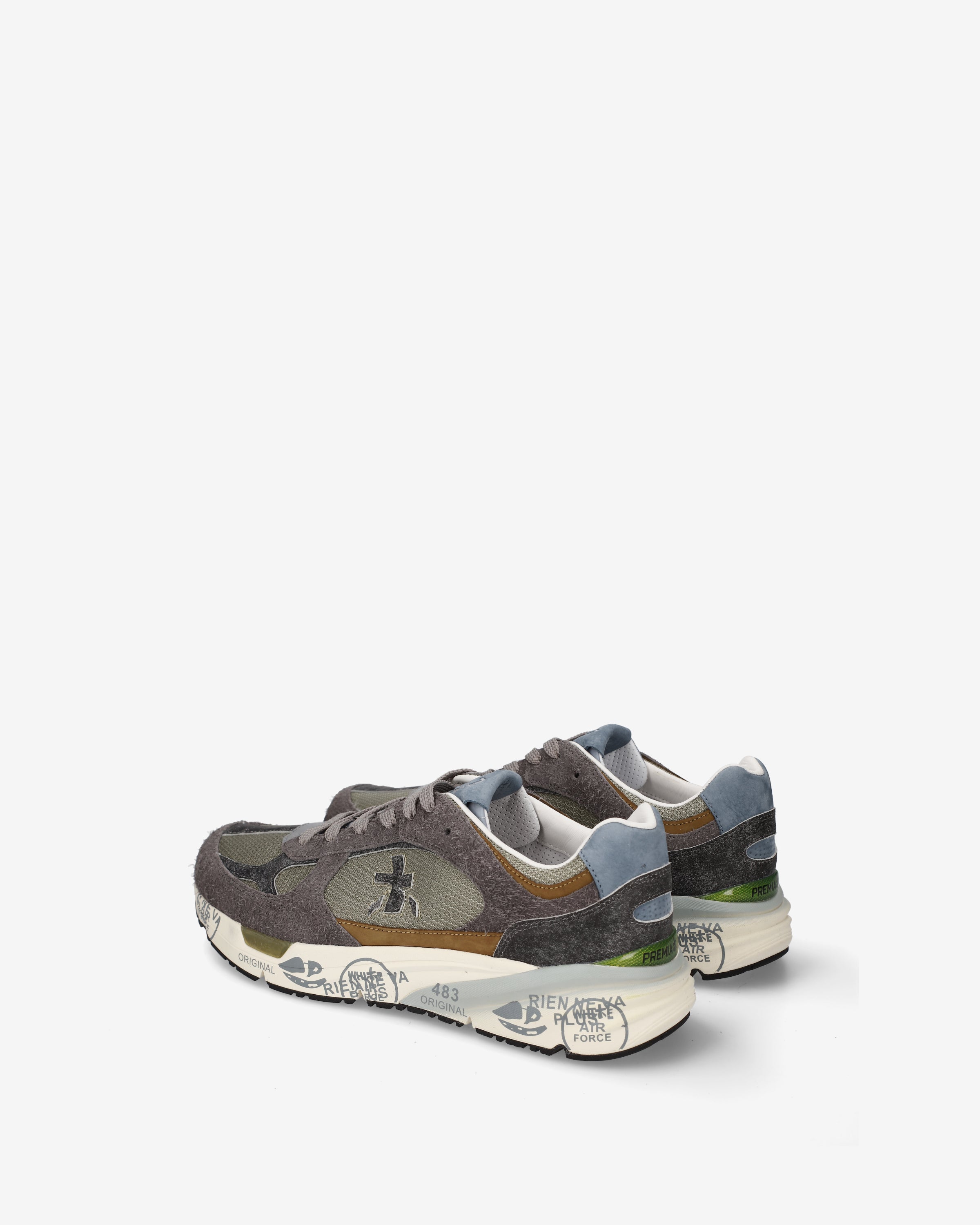 Premiata Mase25 8691 sneakers gris daim pointure 42