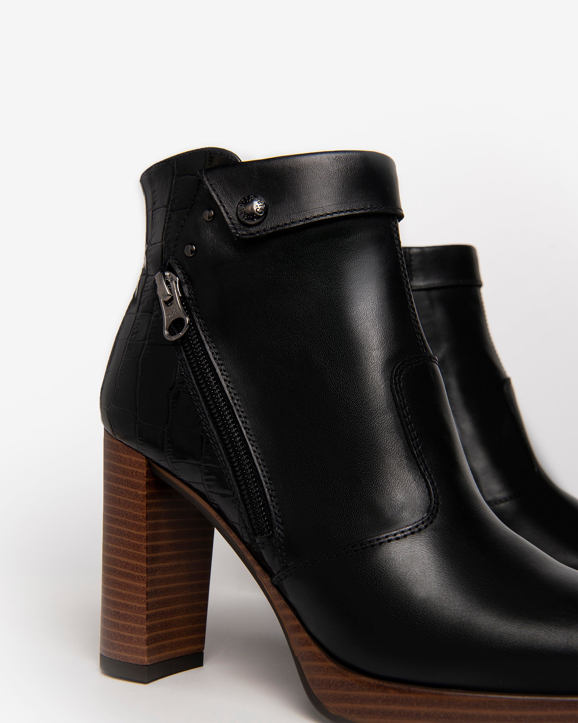 Nero Giardini Ankle Boots bottines cuir femme pointure 35-41