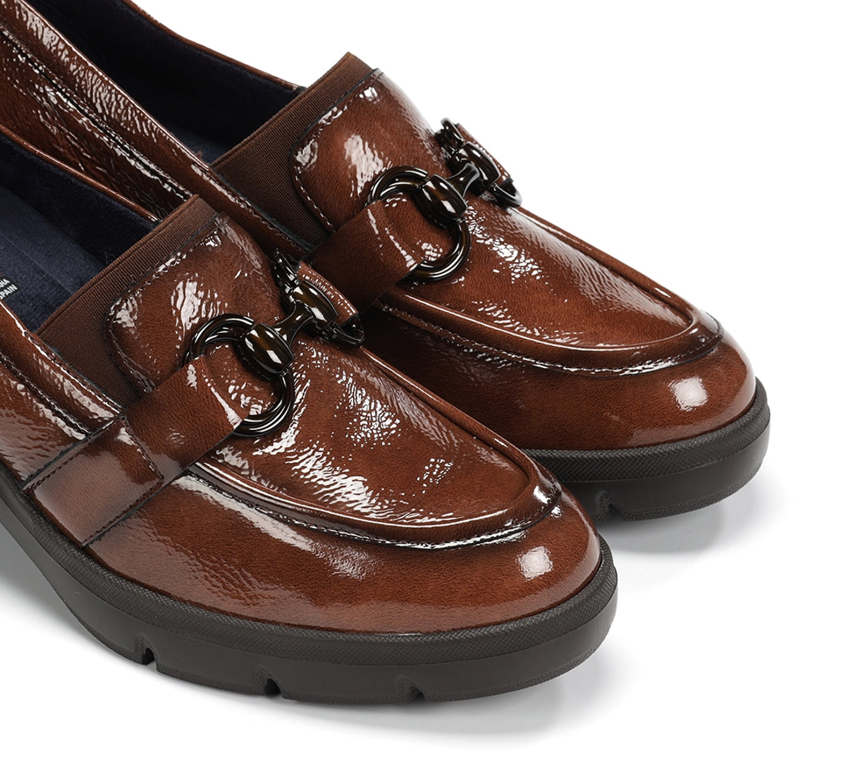 Fluchos Fugaz F2111 mocassins femme marron talon