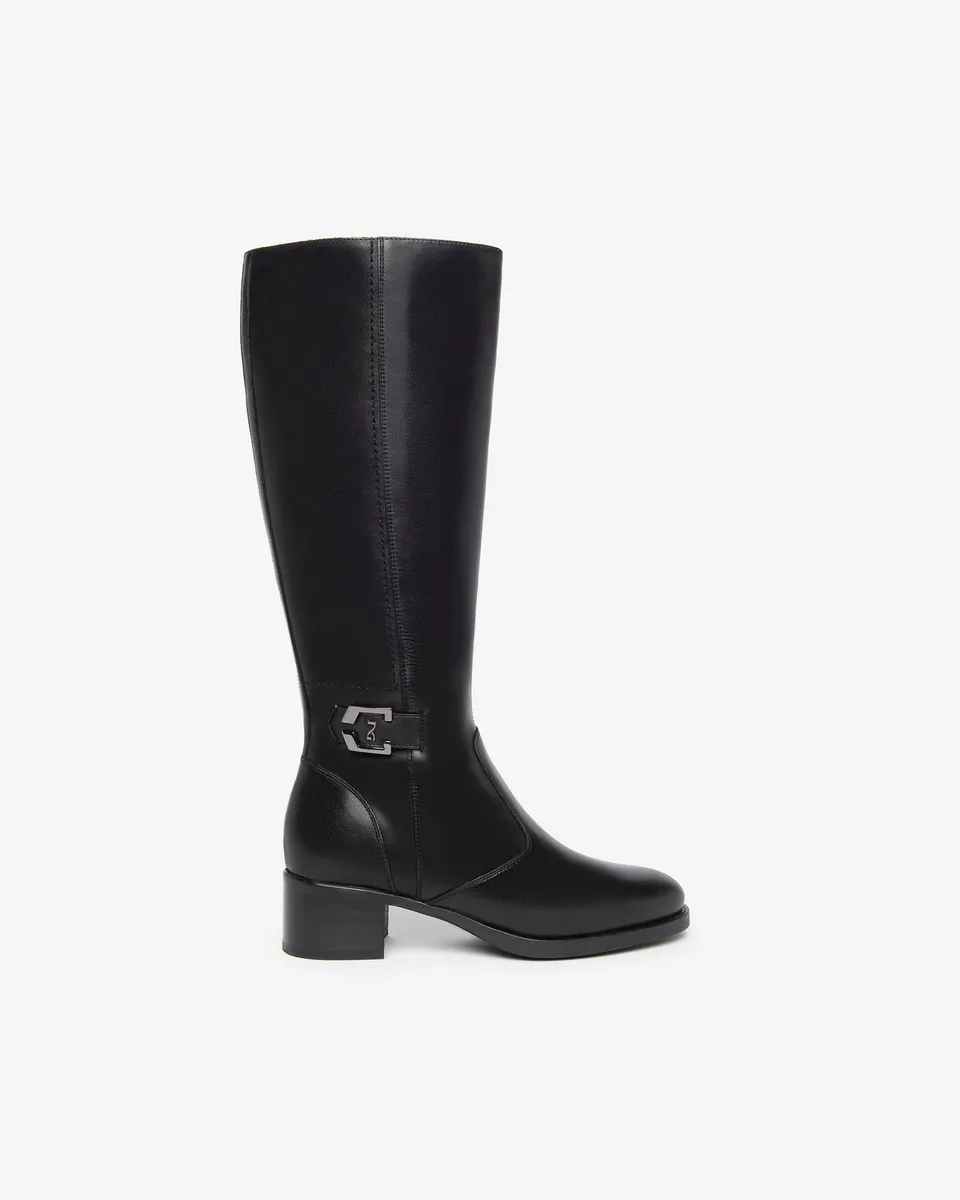 Nero Giardini Boots bottes femme cuir pointure 35